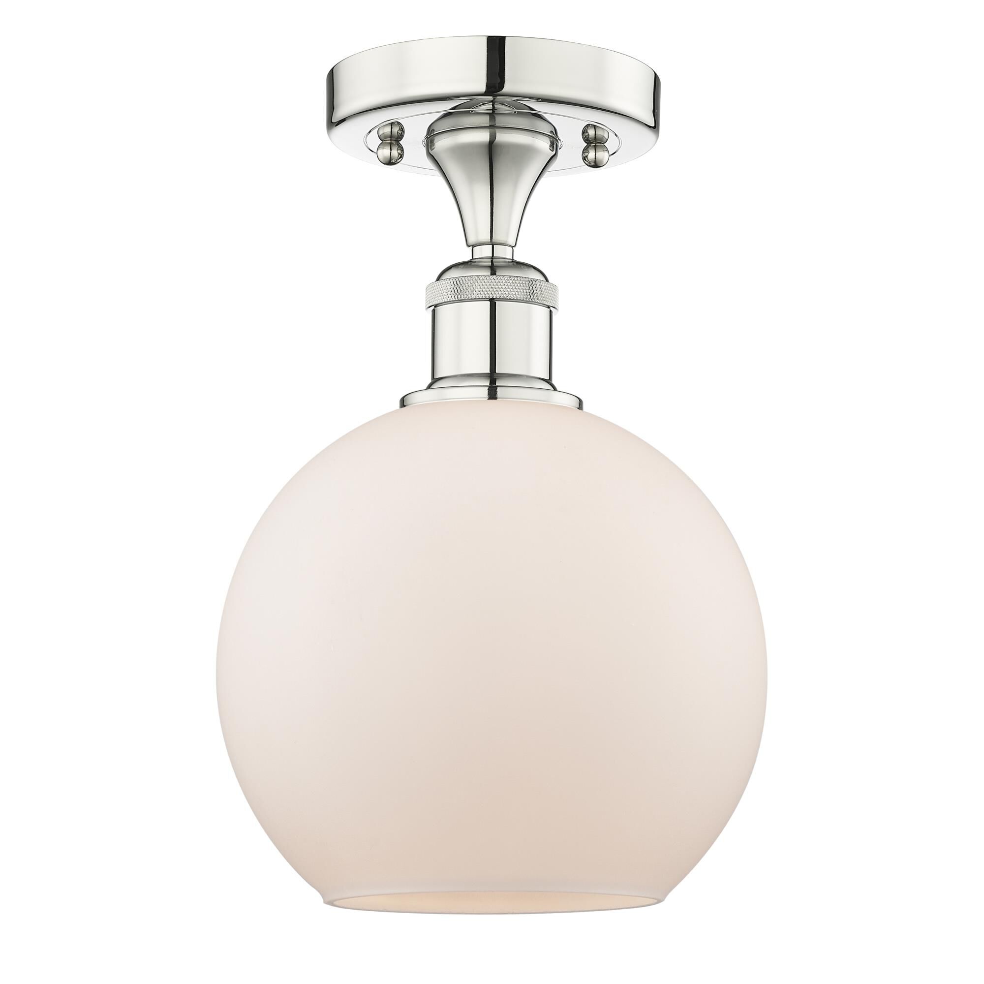 Bruno Marashlian Athens 8 Inch 1 Light Semi Flush Mount by Innovations Lighting
