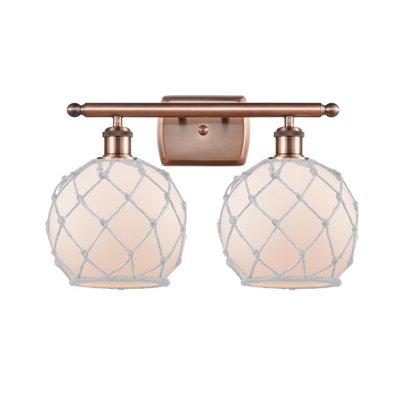Bruno Marashlian Farmhouse Rope 18 Inch Bath Vanity Light by Innovations Lighting