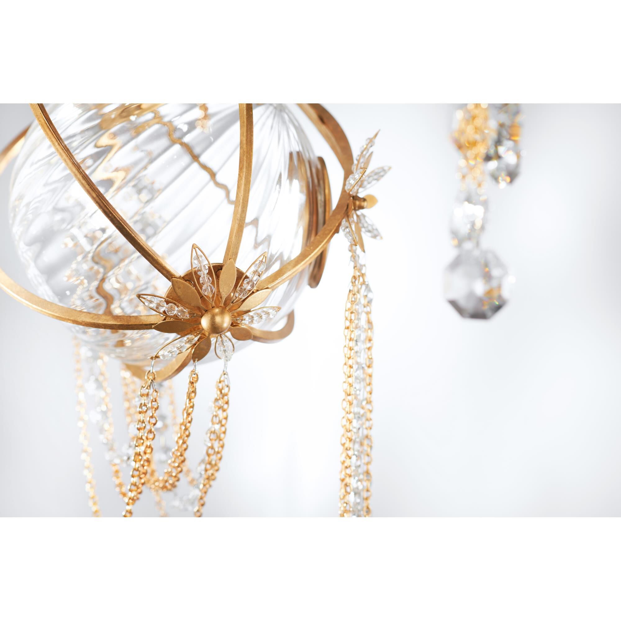 Revere 24 Inch 4 Light LED Multi Light Pendant by Schonbek Forever