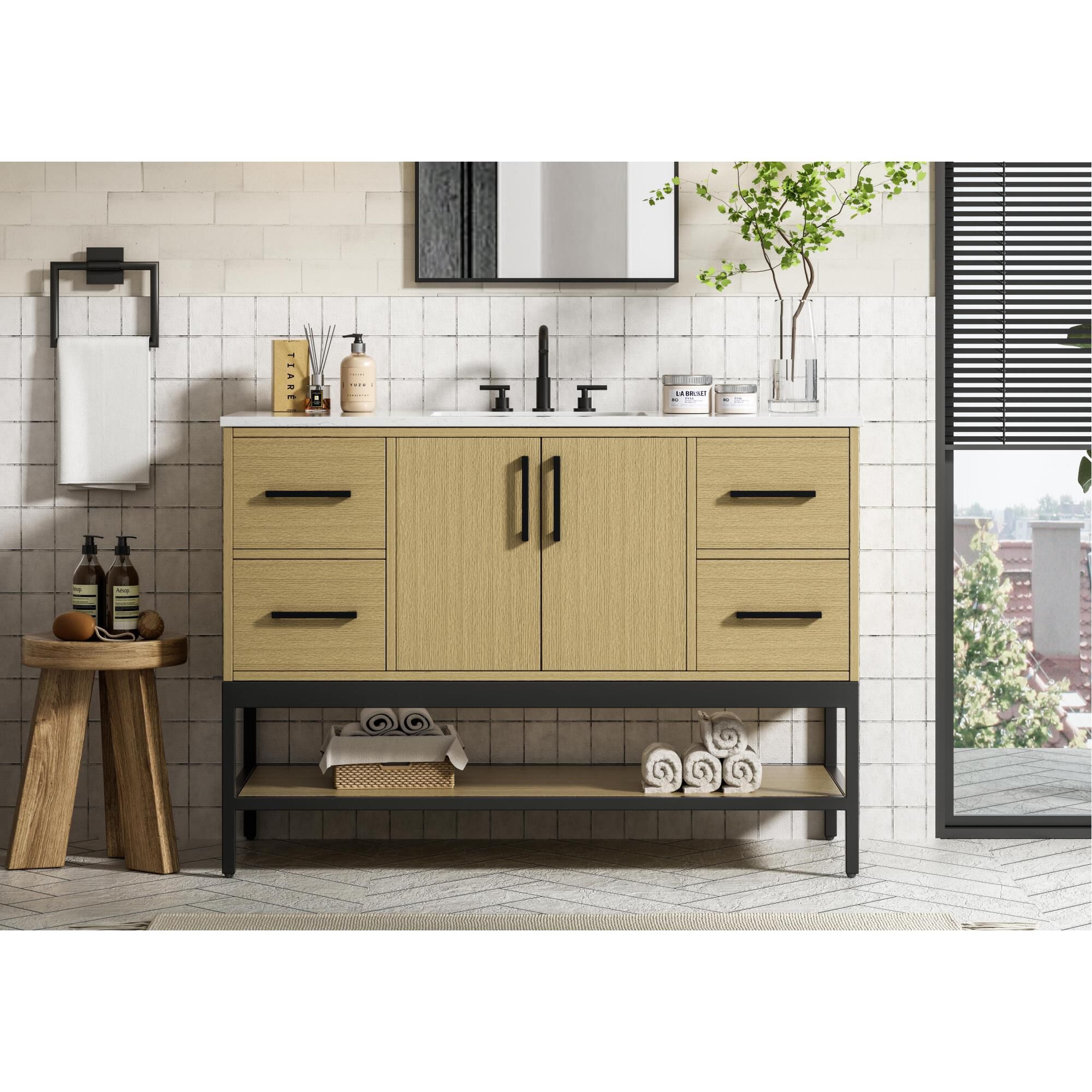 Lennox 0 Inch Bath Vanity by Elegant Dcor