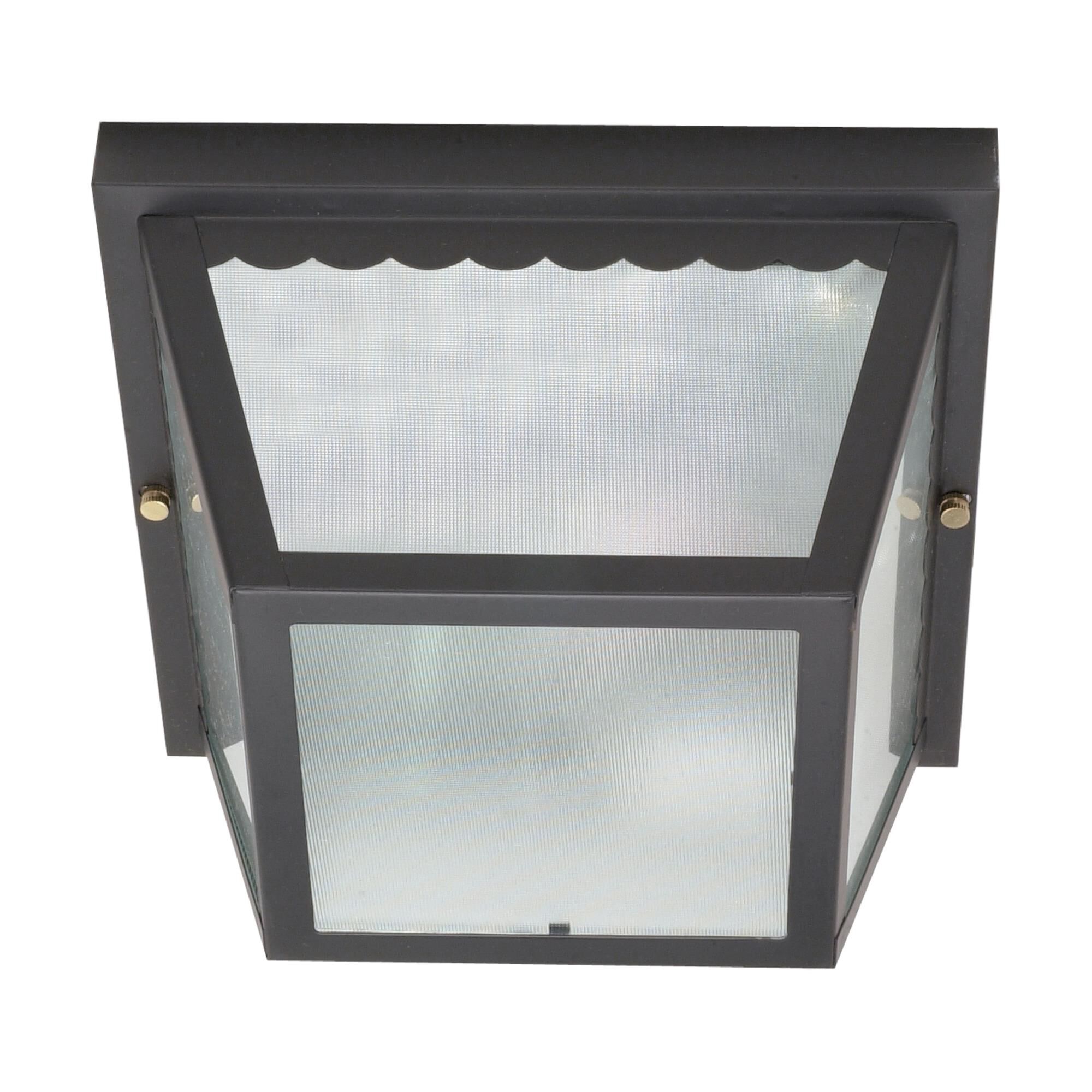 Shown in Black finish and Texture Frosted glass