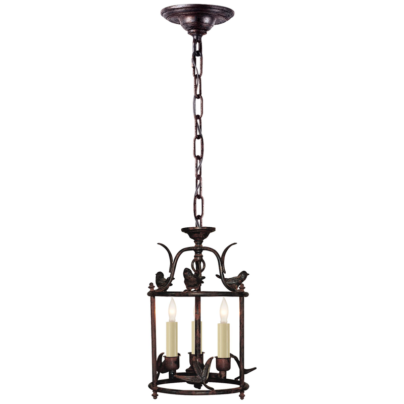 Chapman & Myers Diego 8 Inch Cage Pendant by Visual Comfort Signature Collection