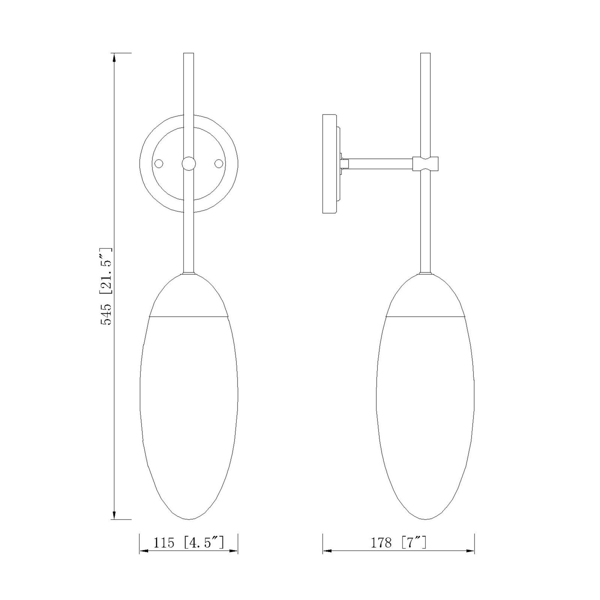 Z-Lite Arden 21 Inch Wall Sconce
