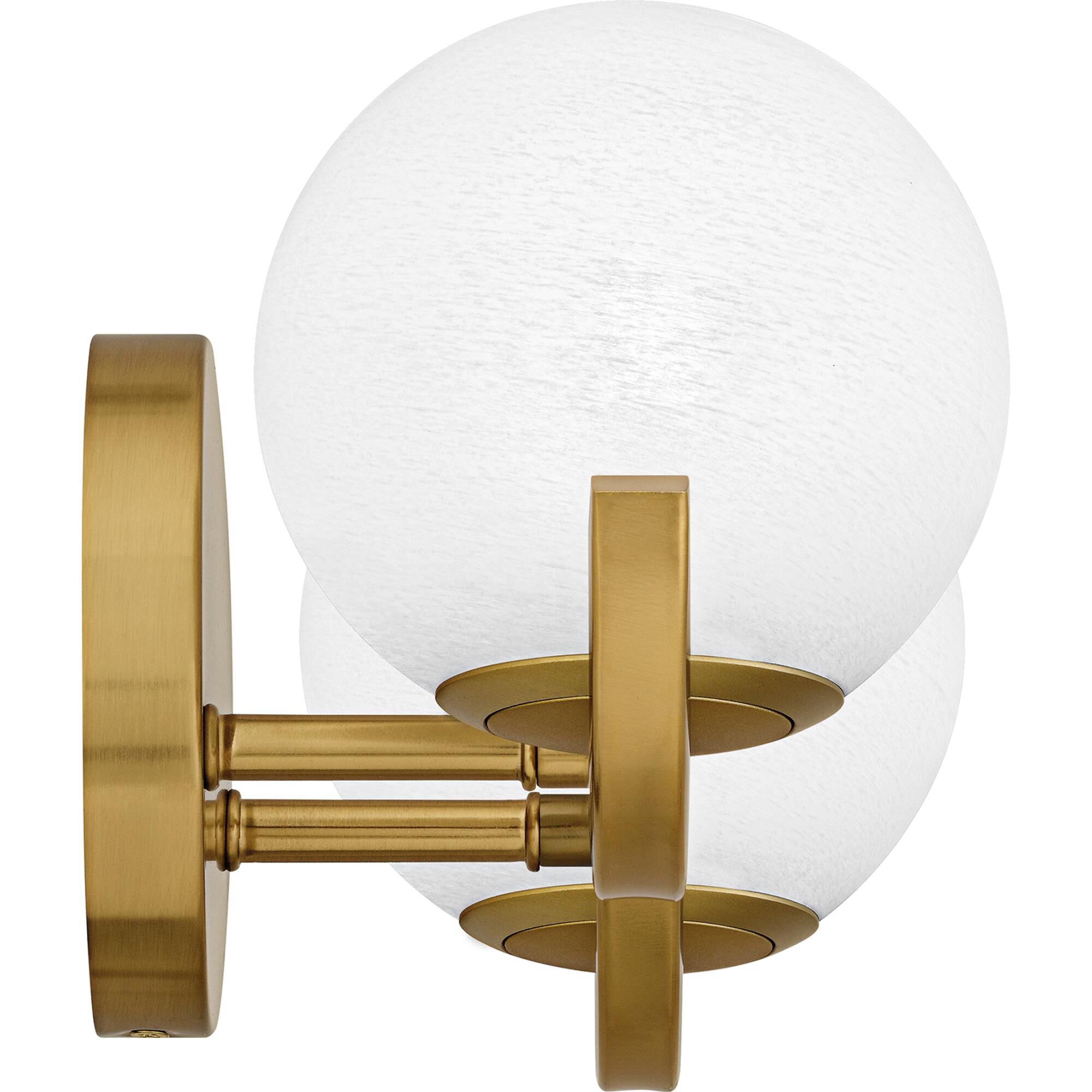 Spherical 15 Inch Bath Vanity Light by Quoizel