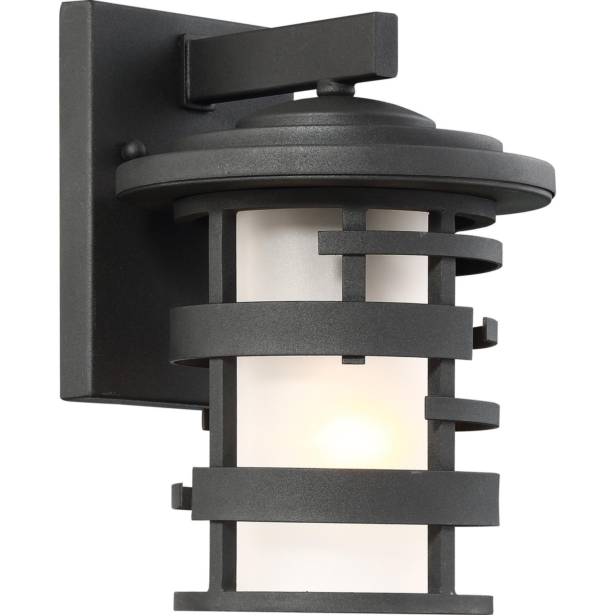 Lansing 9 Inch Tall 1 Light Outdoor Wall Light by Nuvo Lighting