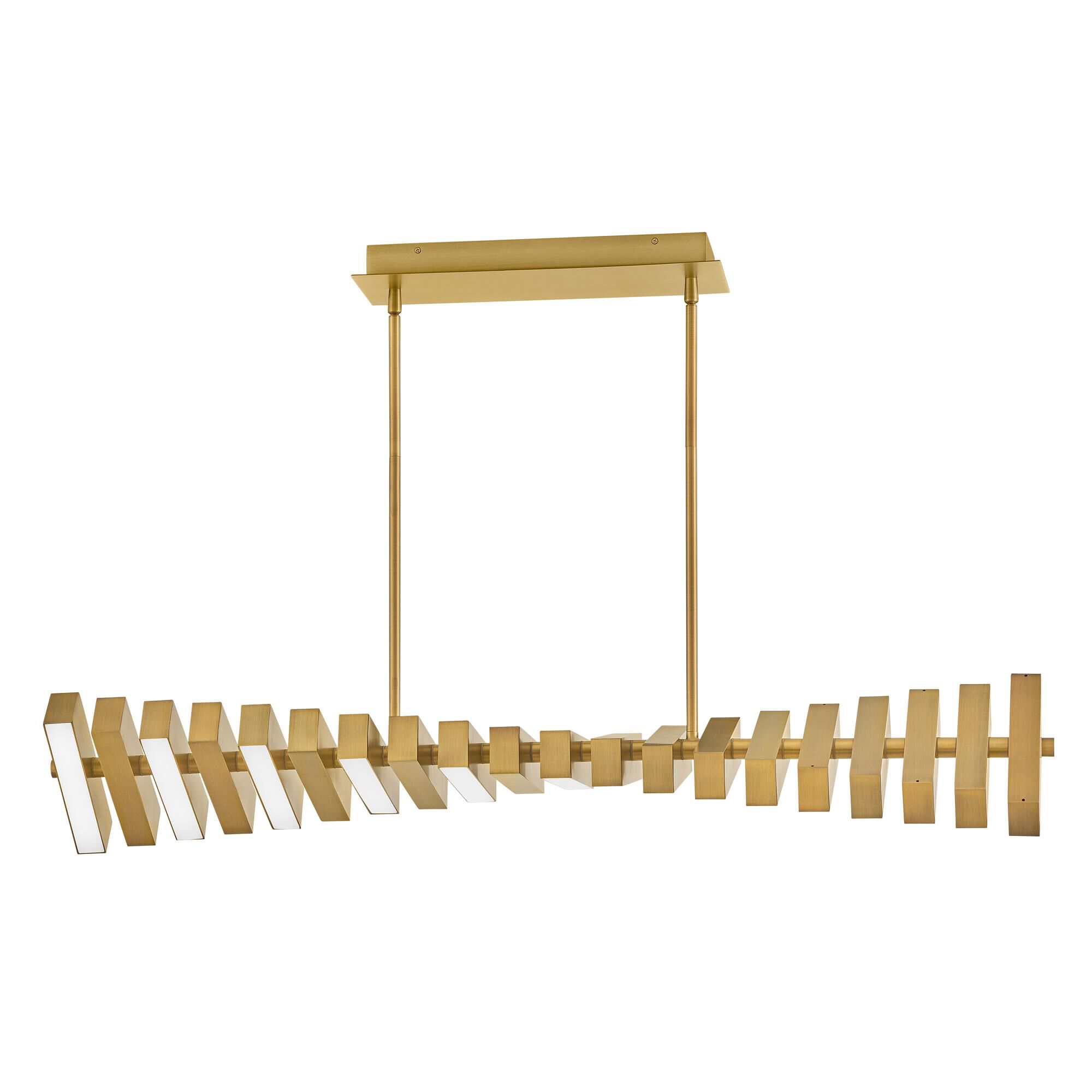 Stitch Medium Linear Chandelier,