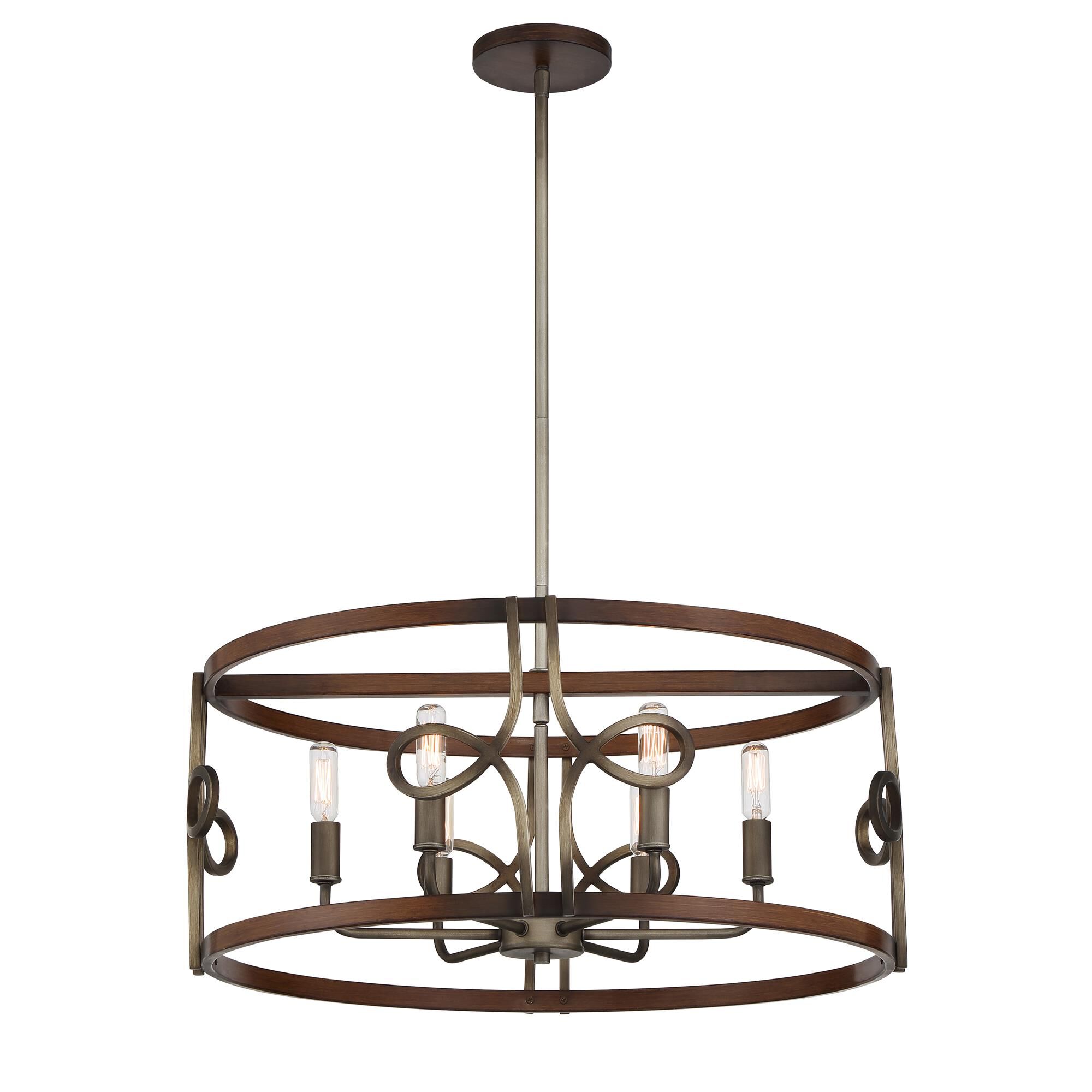 Shown in Aged Darkwood with Patina Silver finish
