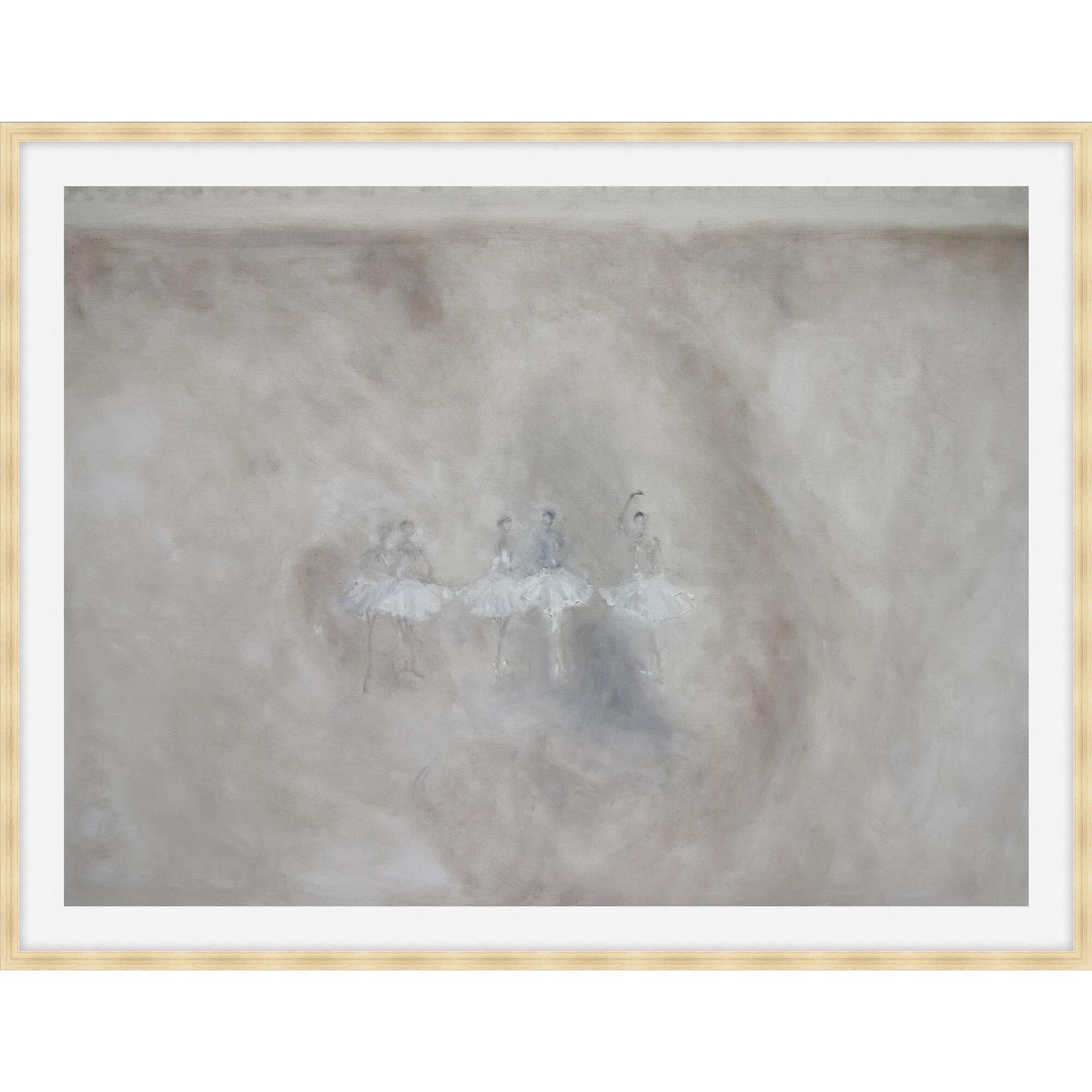 Ellie Vergura Ballerinas In A Cloud Print by LEVEL57