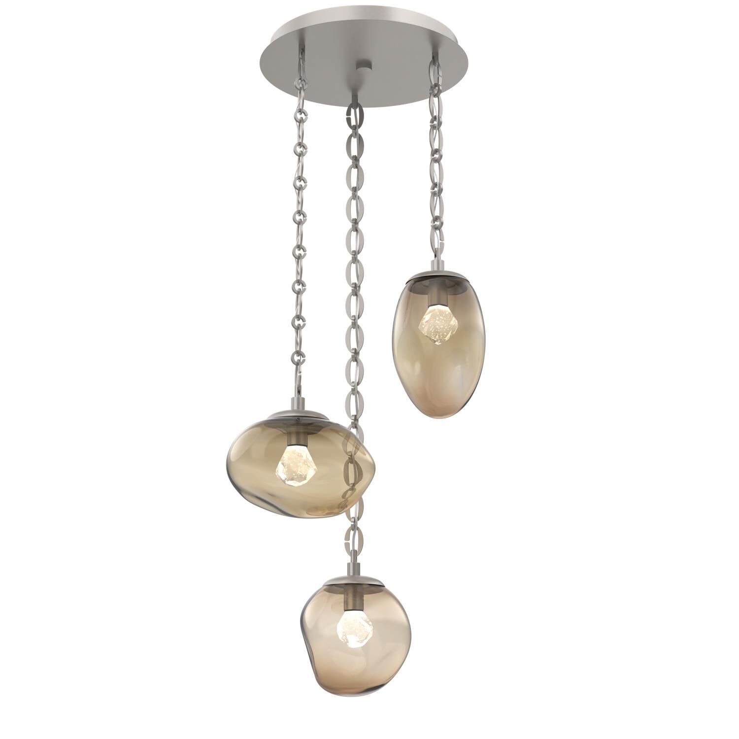 Levi Wilson Cosmos Led 22 Inch Multi Light Pendant by Hammerton Studio