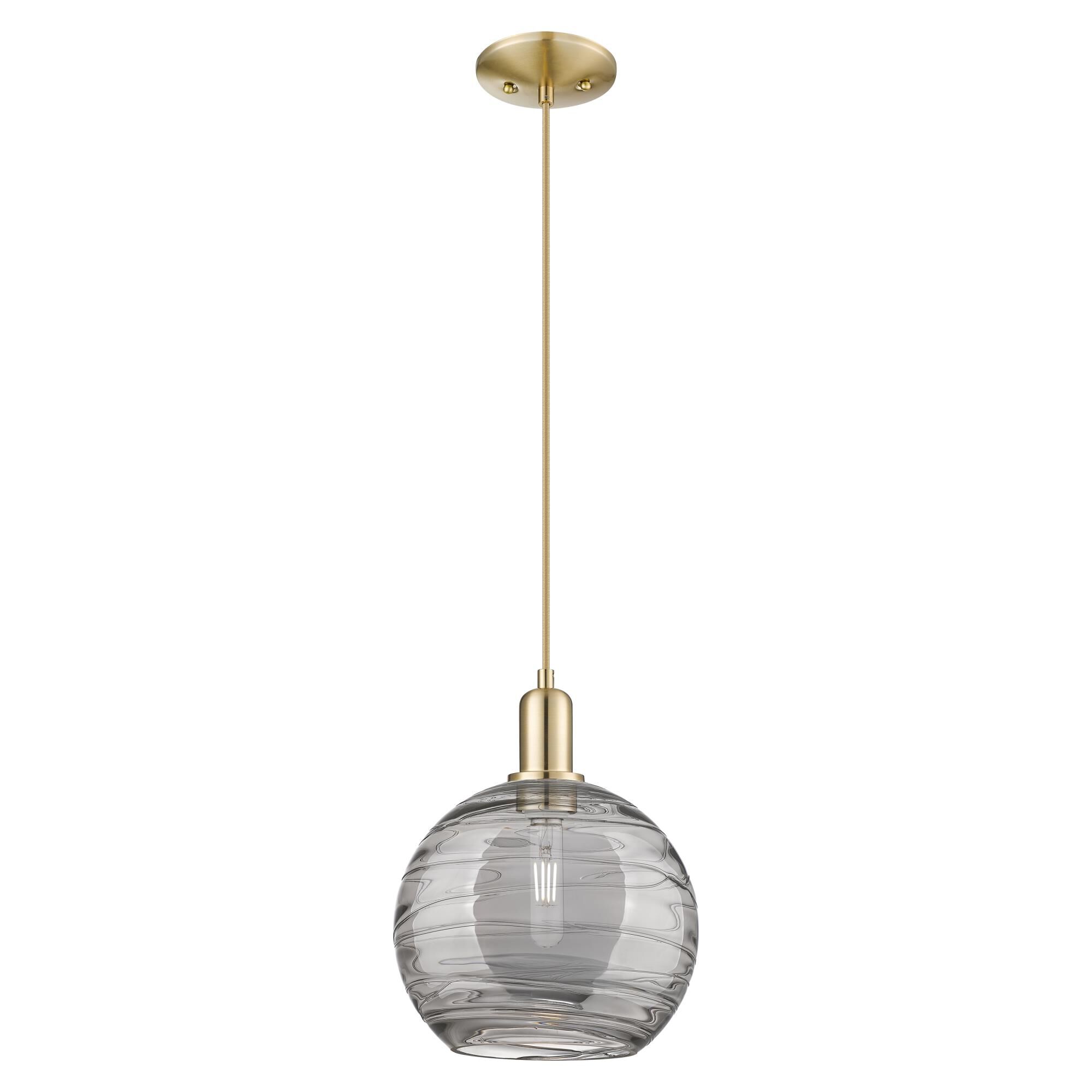 Bruno Marashlian Athens Deco Swirl 10 Inch Mini Pendant by Innovations Lighting