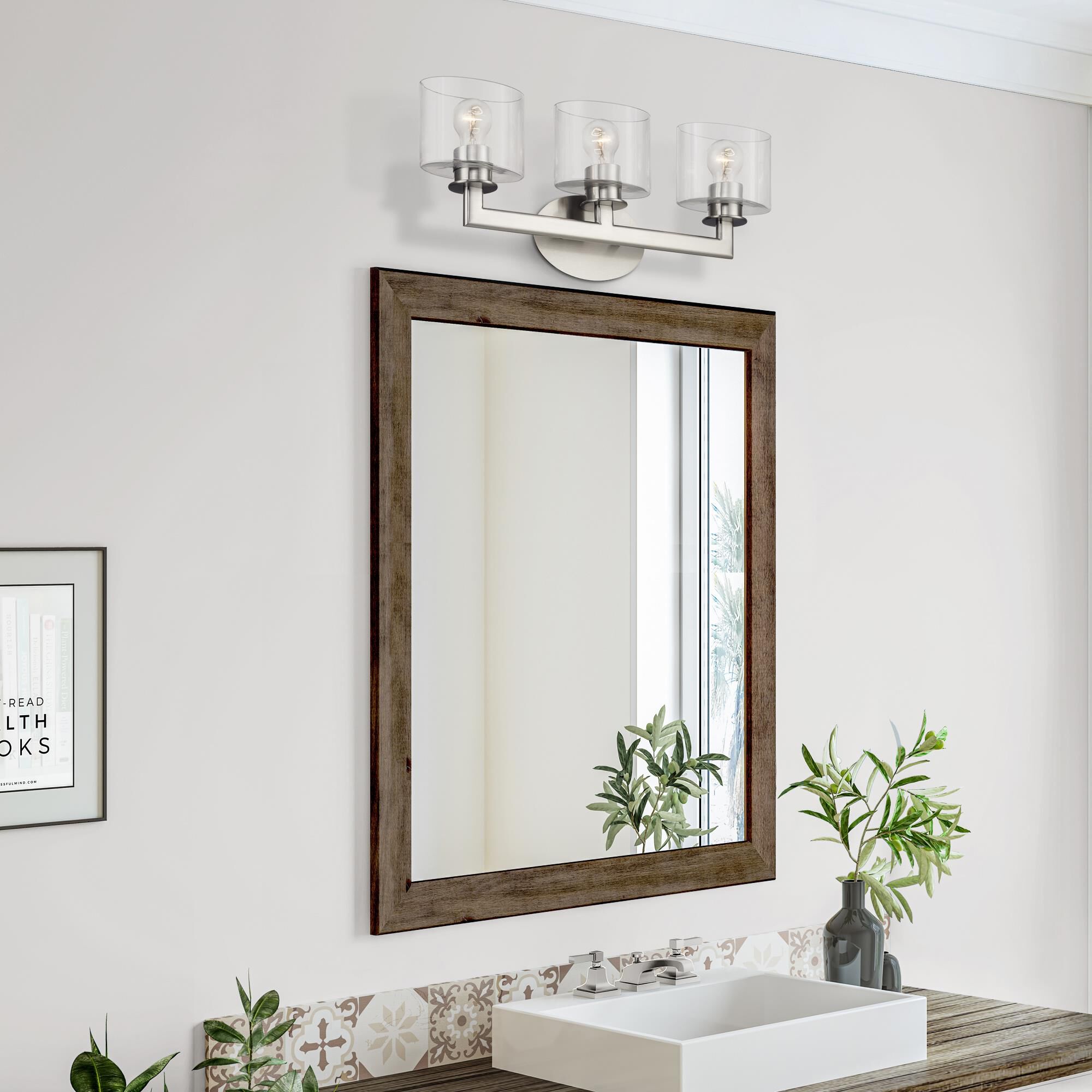 Bernardino 24 Inch Bath Vanity Light by Livex Lighting