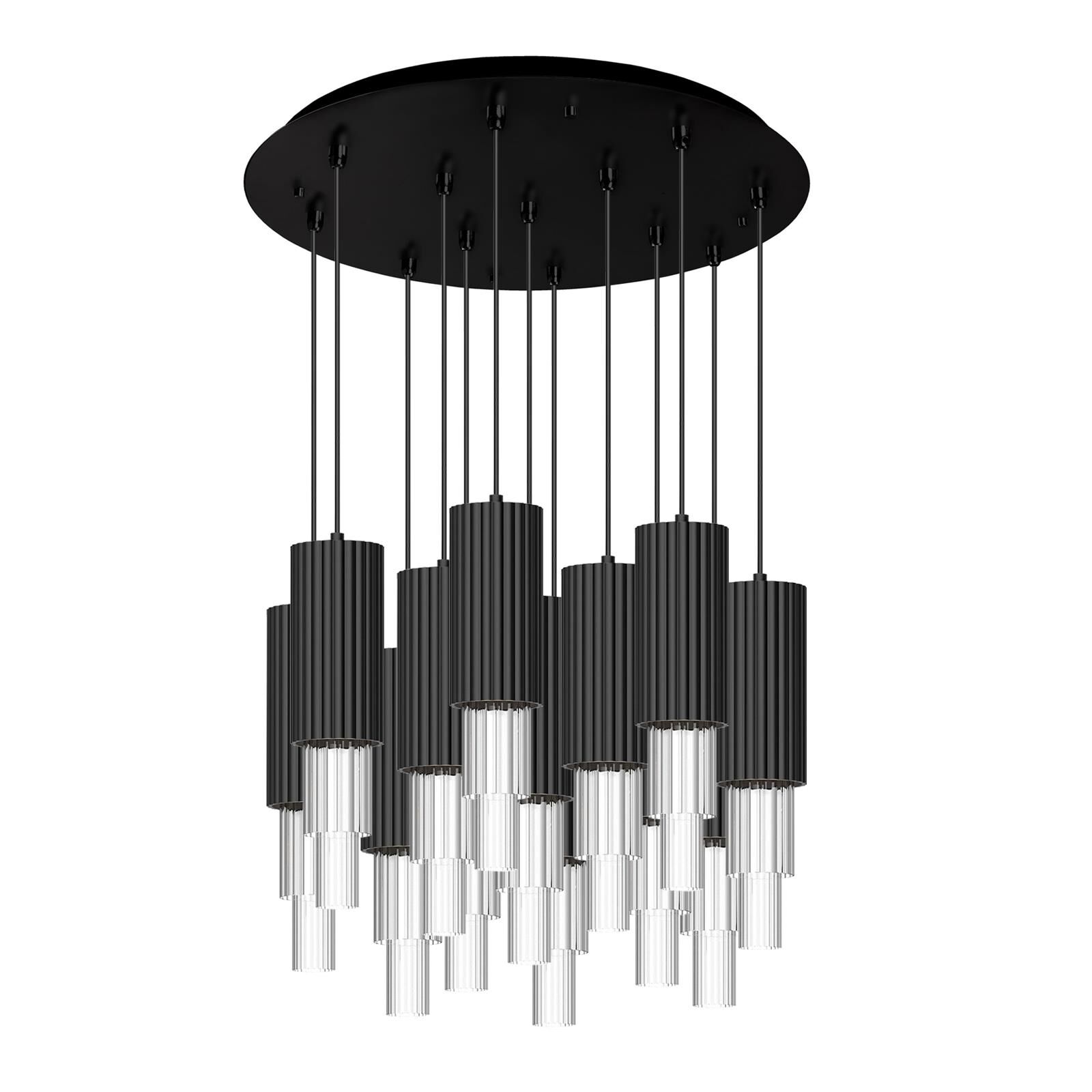 Bordeaux 24 Inch Multi Light Pendant by Alora Mood