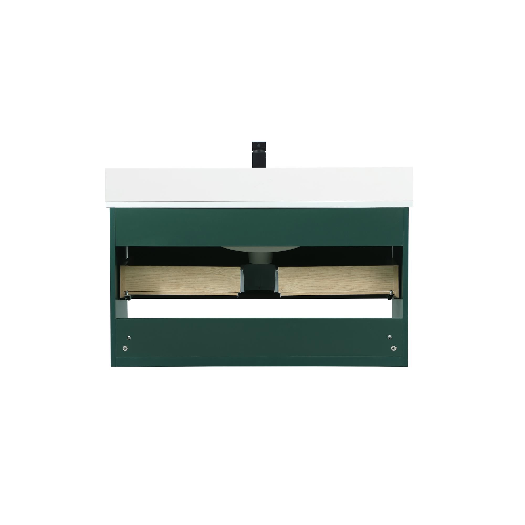 Shown in Green finish