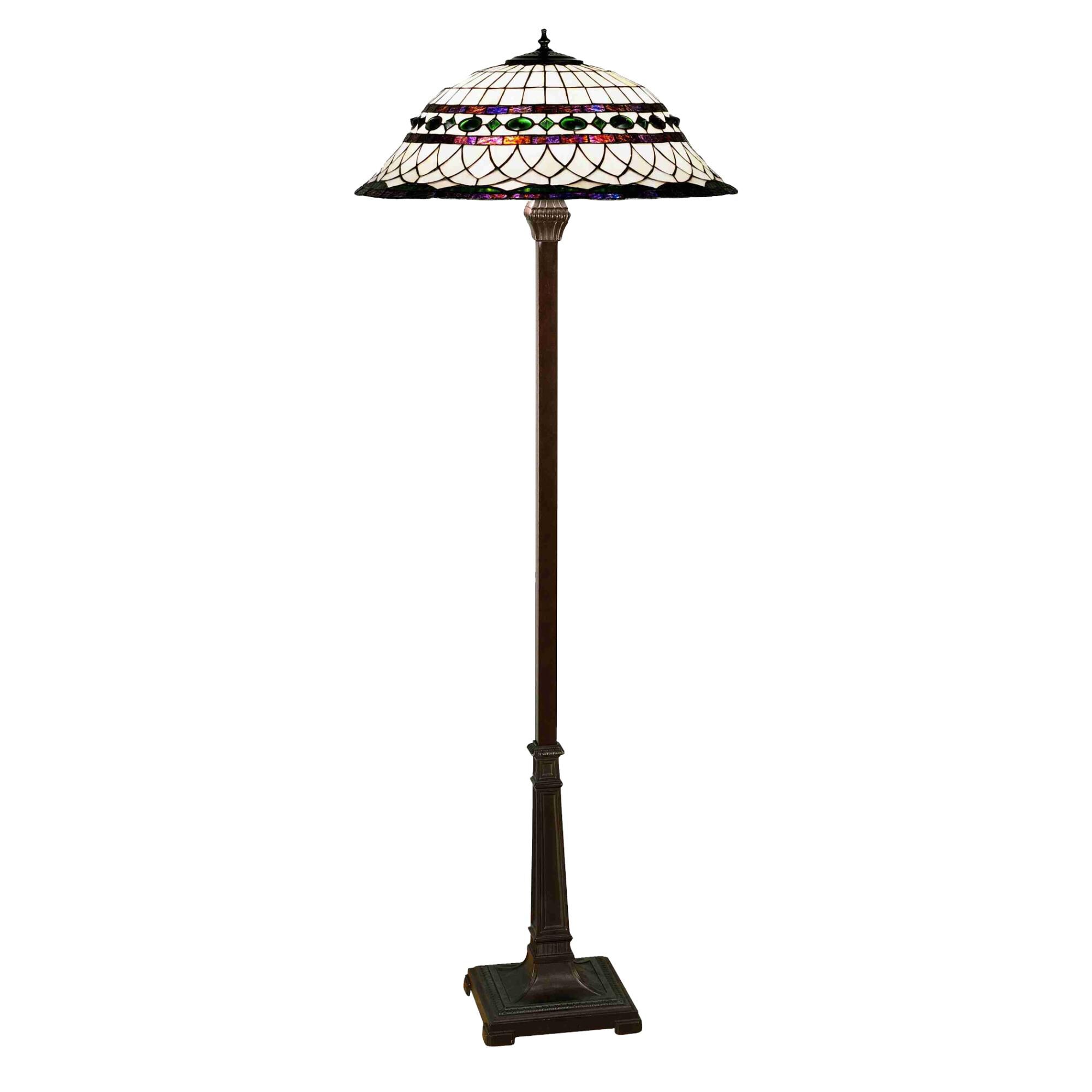 Tiffany Roman 65 Inch Floor Lamp by Meyda Lighting
