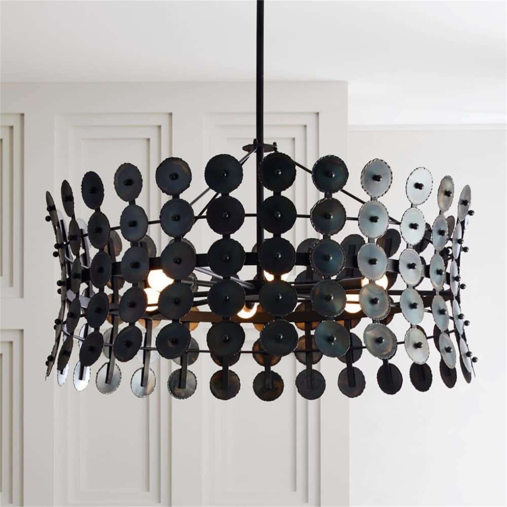 Shown in Burnt Iron finish