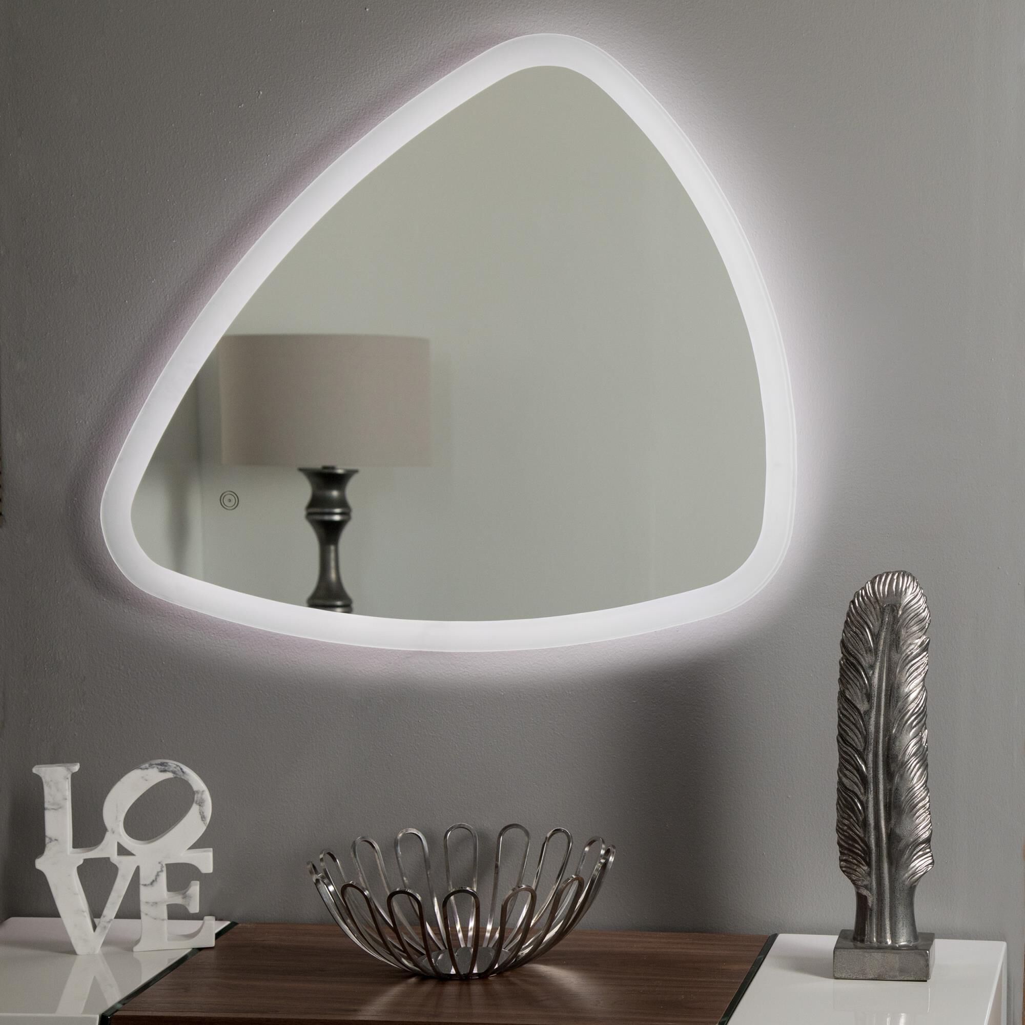 Luka LED Lighted Mirrors by Decor Wonderland