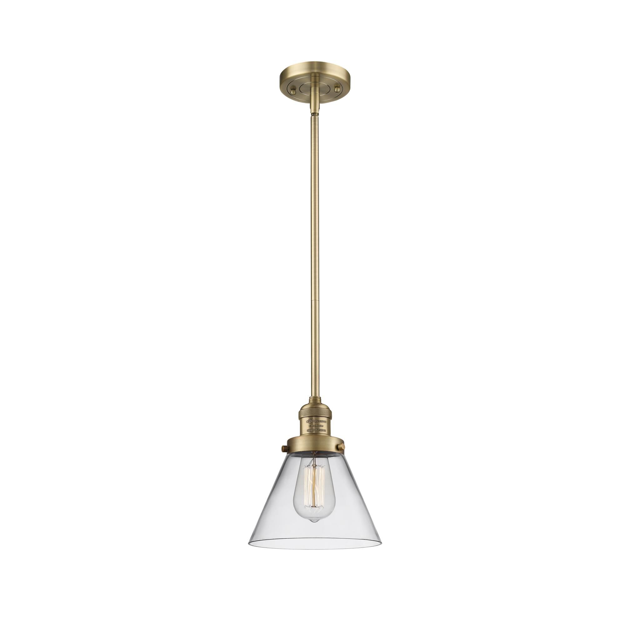 Innovations Lighting Bruno Marashlian Large Cone 8 Inch Mini Pendant