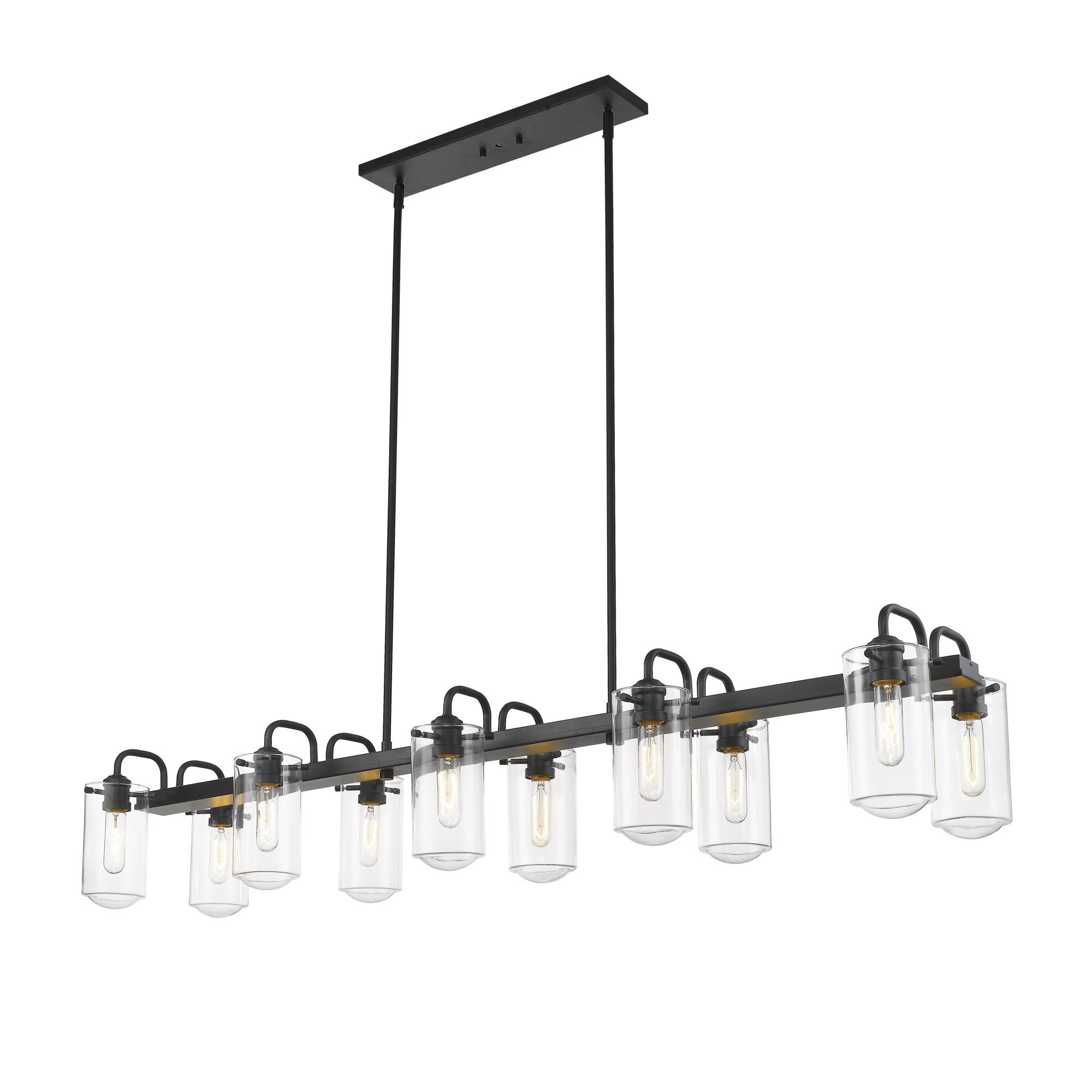 Delaney 56 Inch 10 Light Linear Suspension Light by Z-Lite