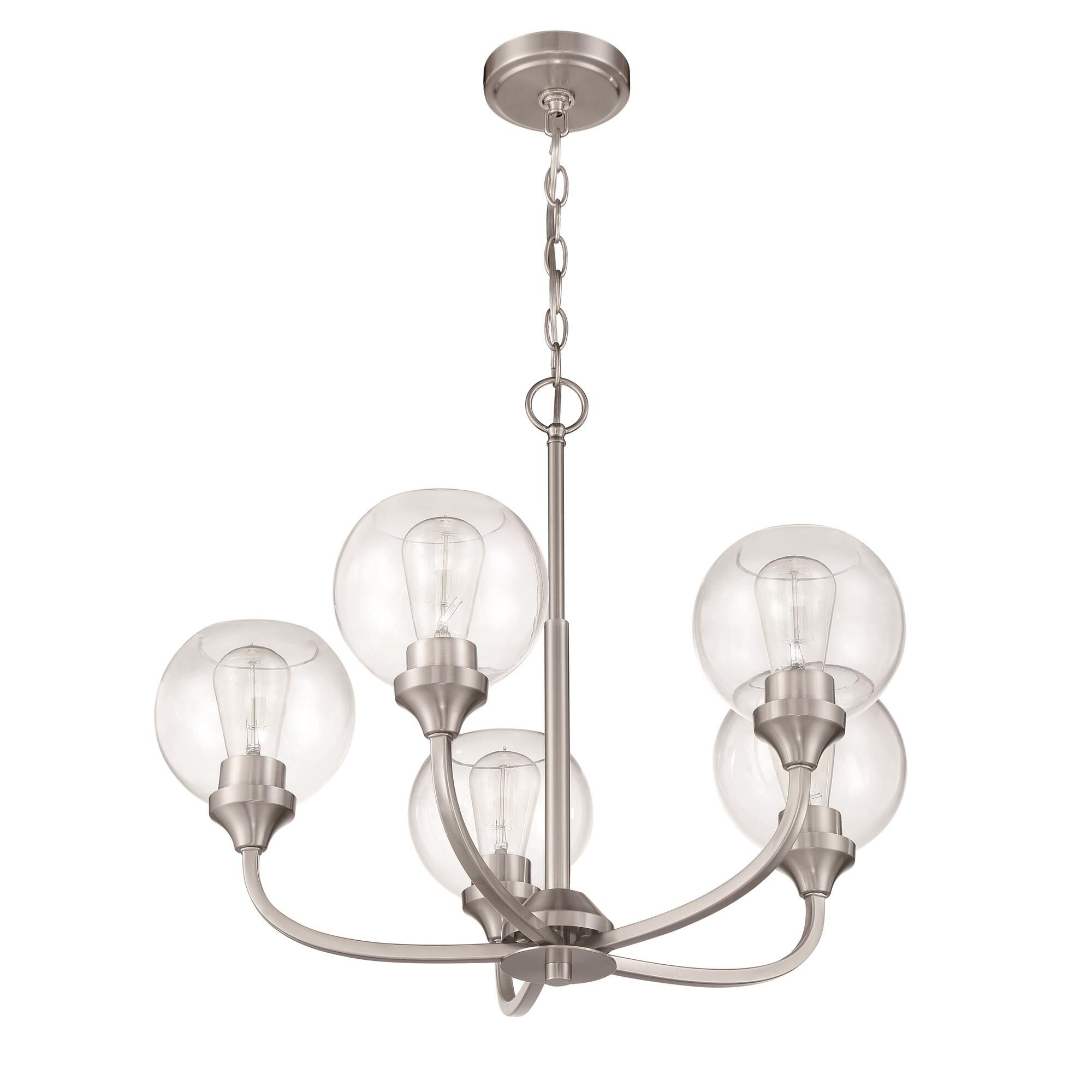 Shown in Brushed Polished Nickel finish