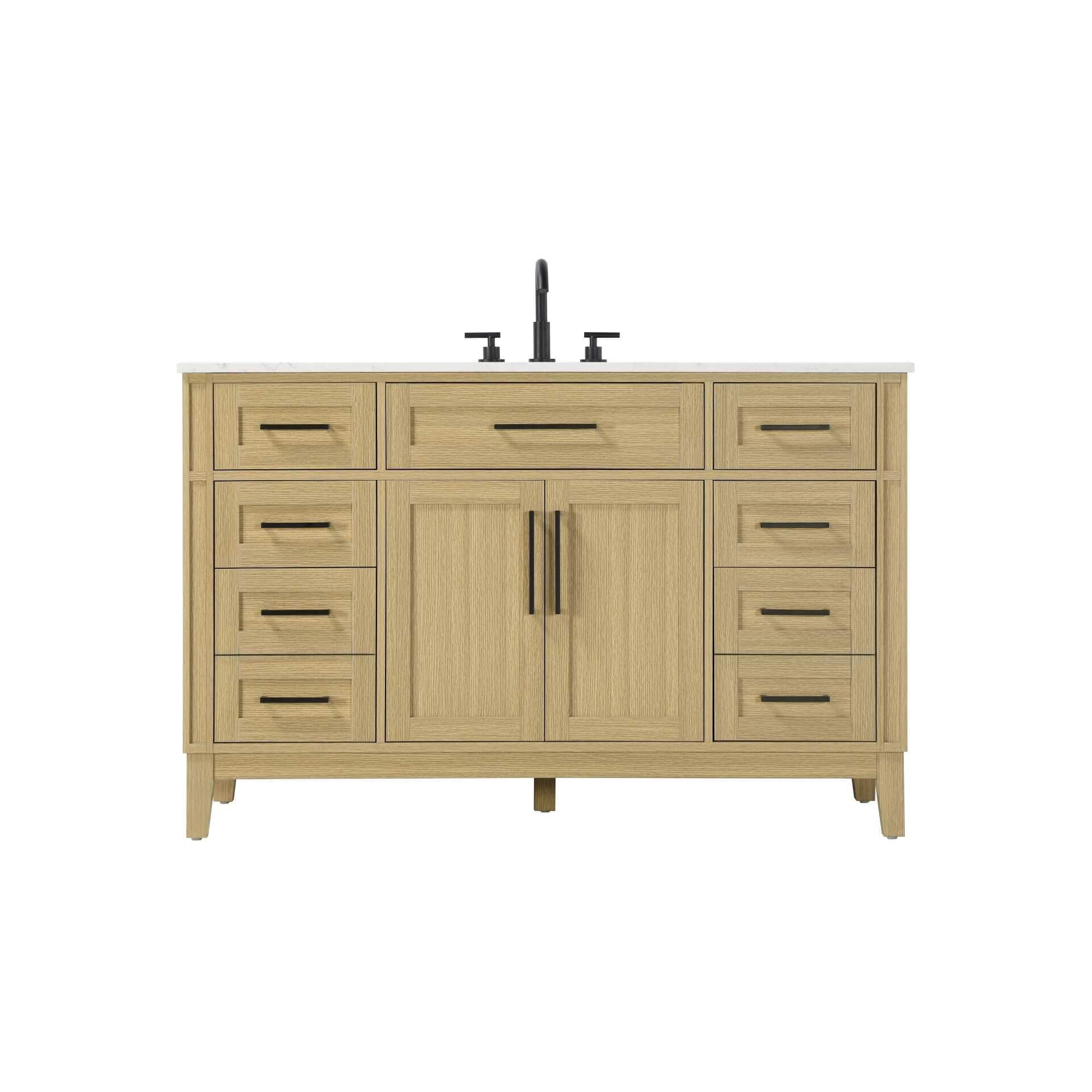 Virginia 54 Inch Bath Vanity by Elegant Decor