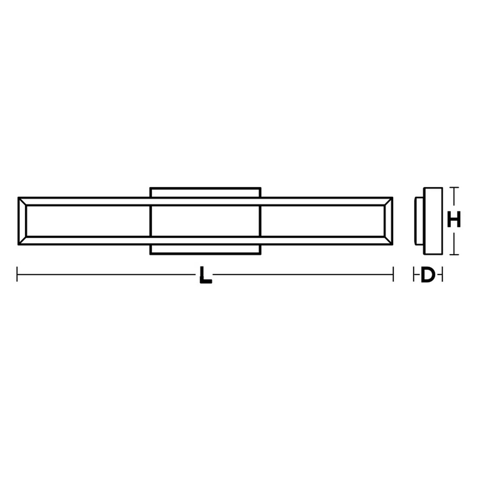 Shown in Satin Nickel finish and White Acrylic shade