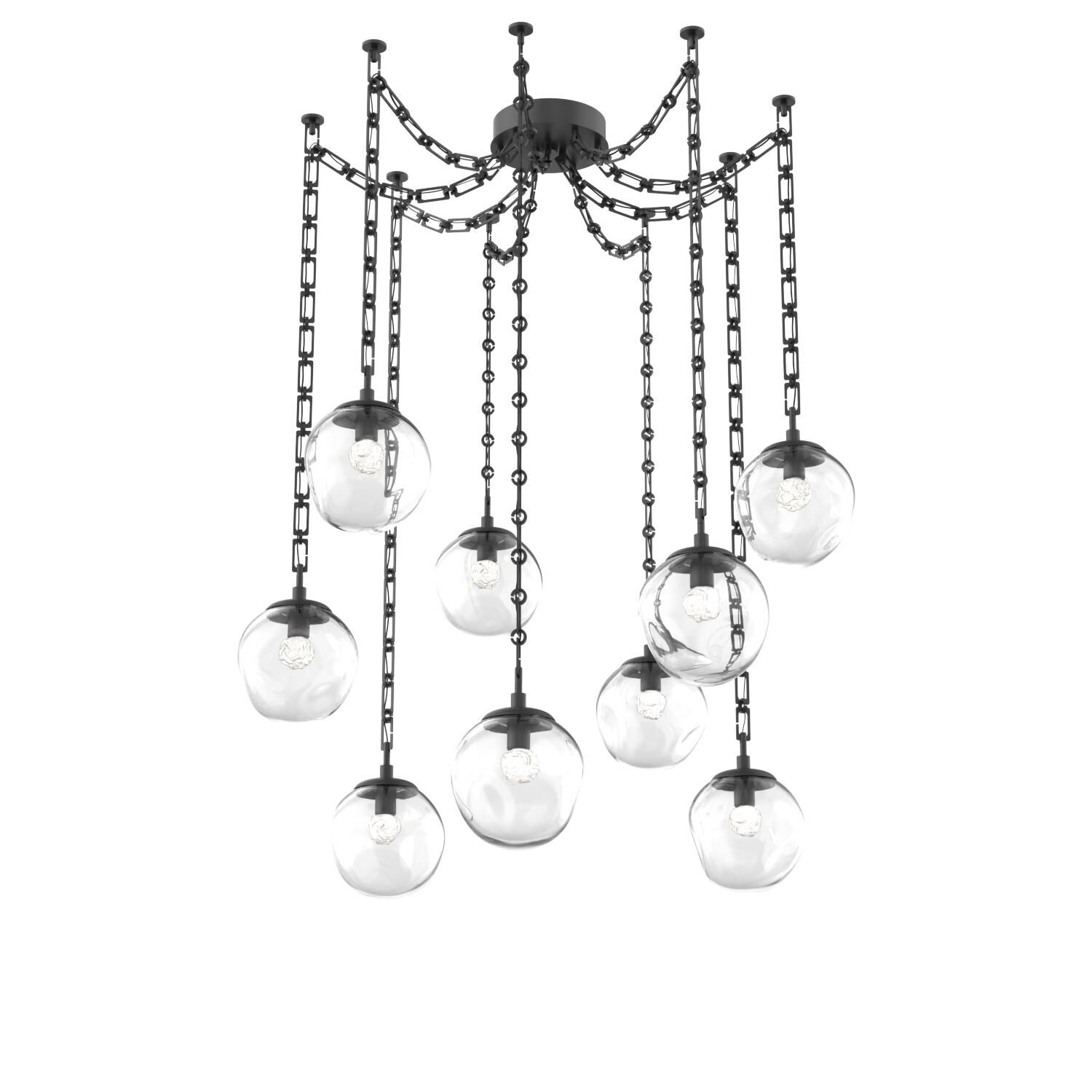 Levi Wilson Aster Multi Light Pendant by Hammerton Studio