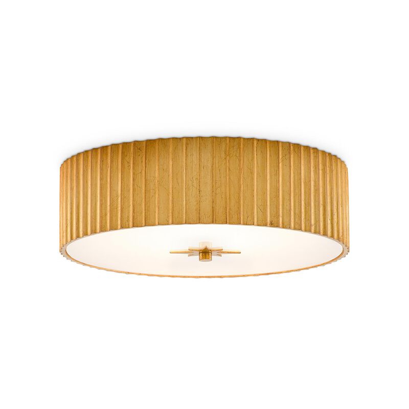 Caravel 14 Inch Flush Mount by Currey & Company