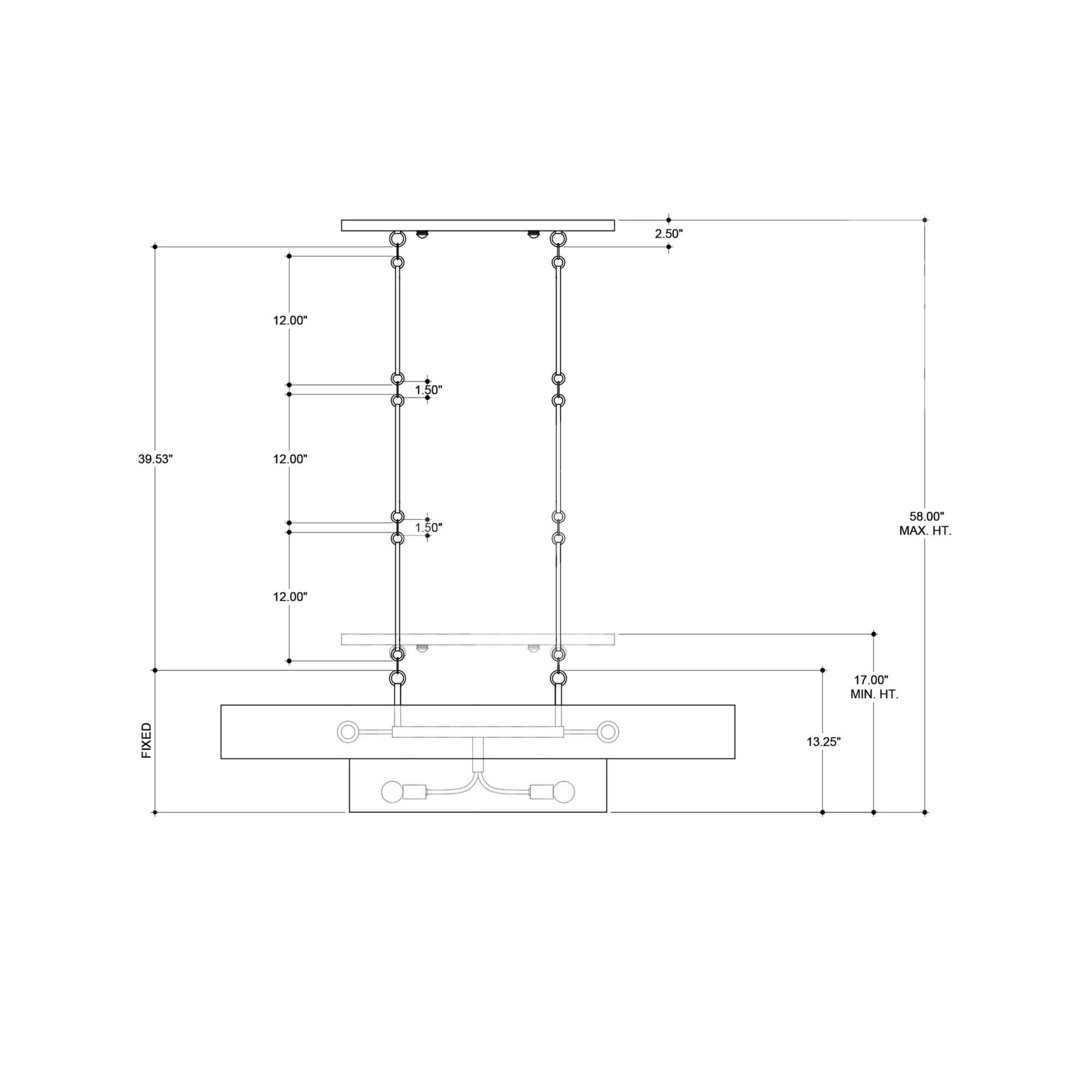 Shown in Satin Black-Contemporary Gold Leaf finish