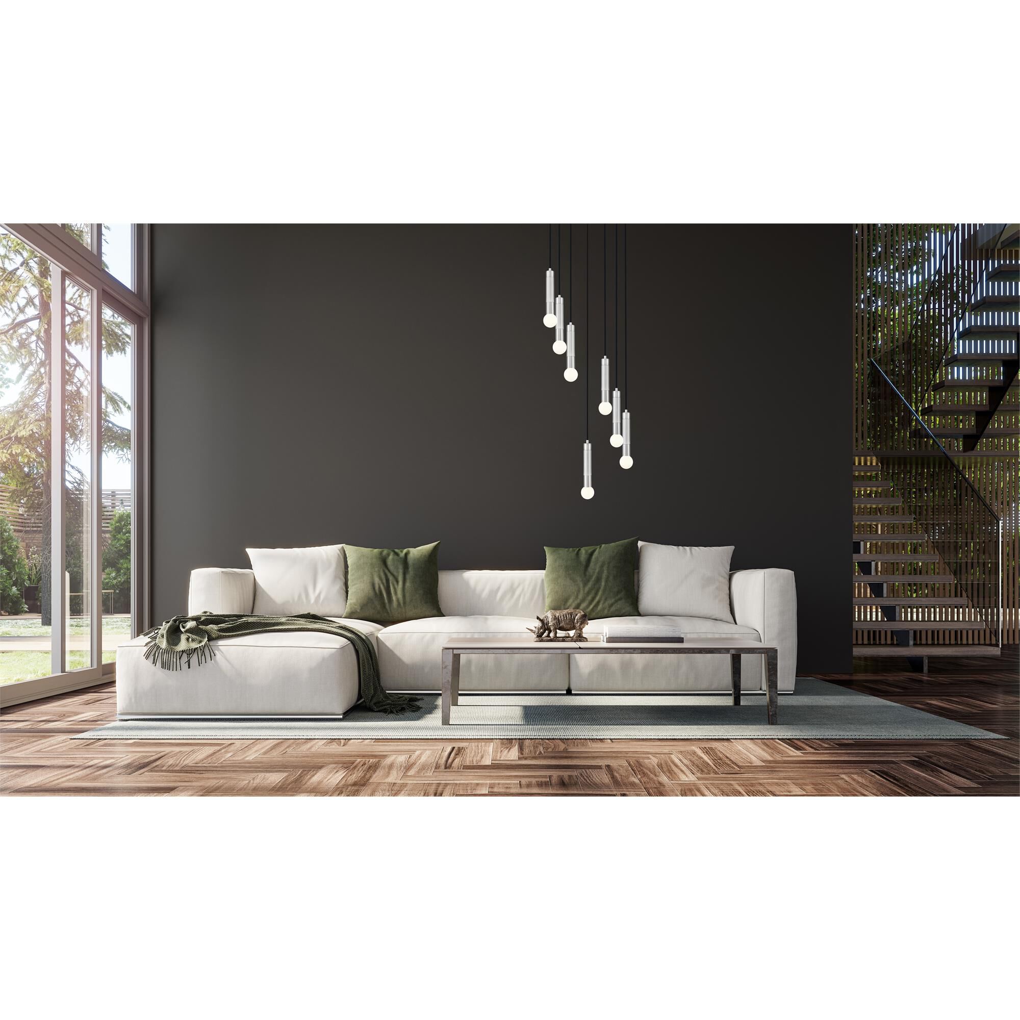 Shown in Brushed Nickel finish