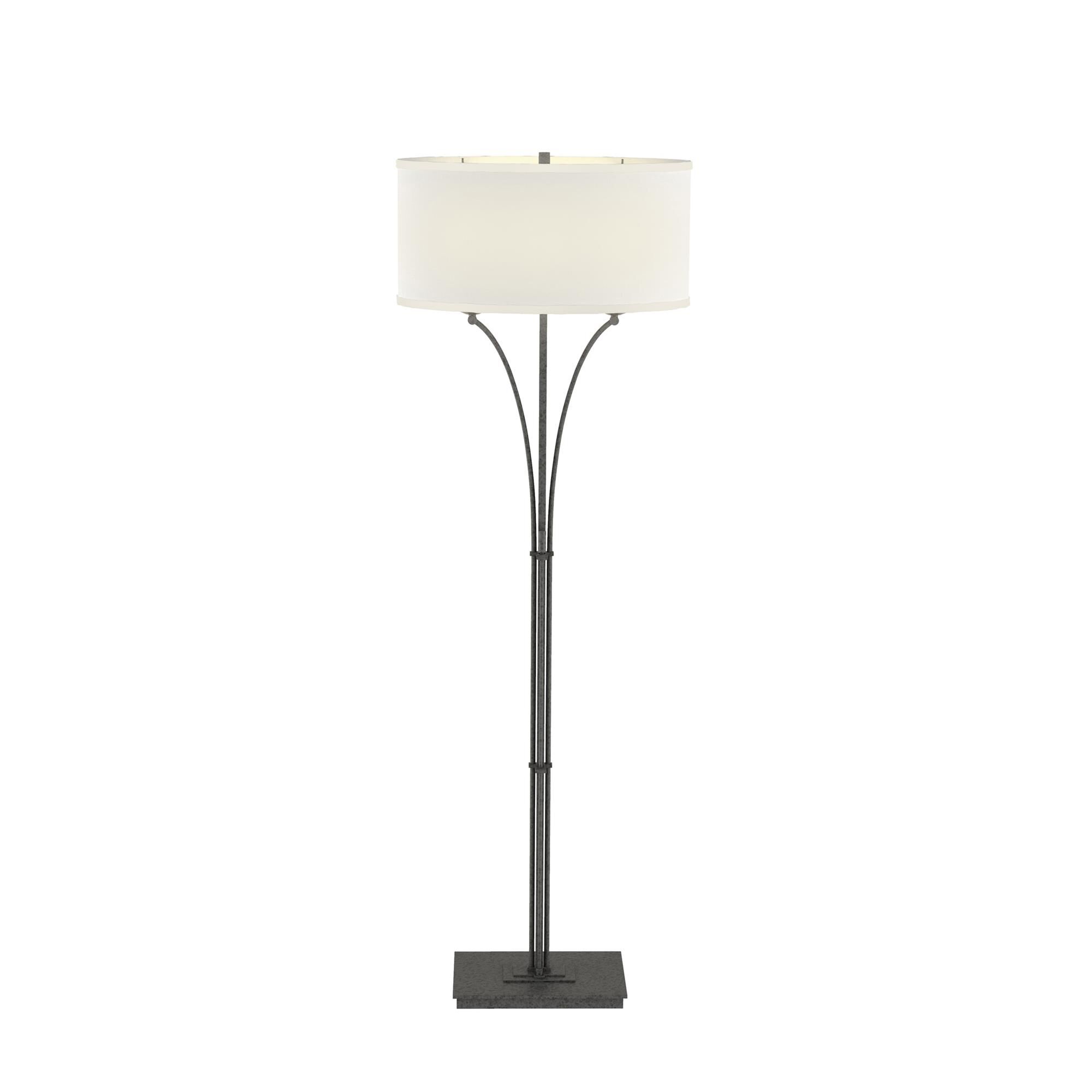 Shown in Natural Iron finish and Natural Anna shade