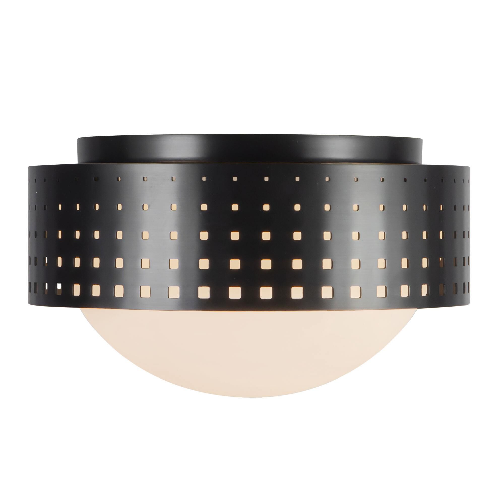 Shown in Urban Bronze finish and Clear Exterior Opal Interior glass