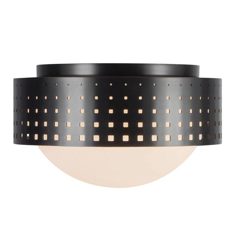 Peyton Fox Astoria 10 Inch 2 Light Flush Mount by Kuzco