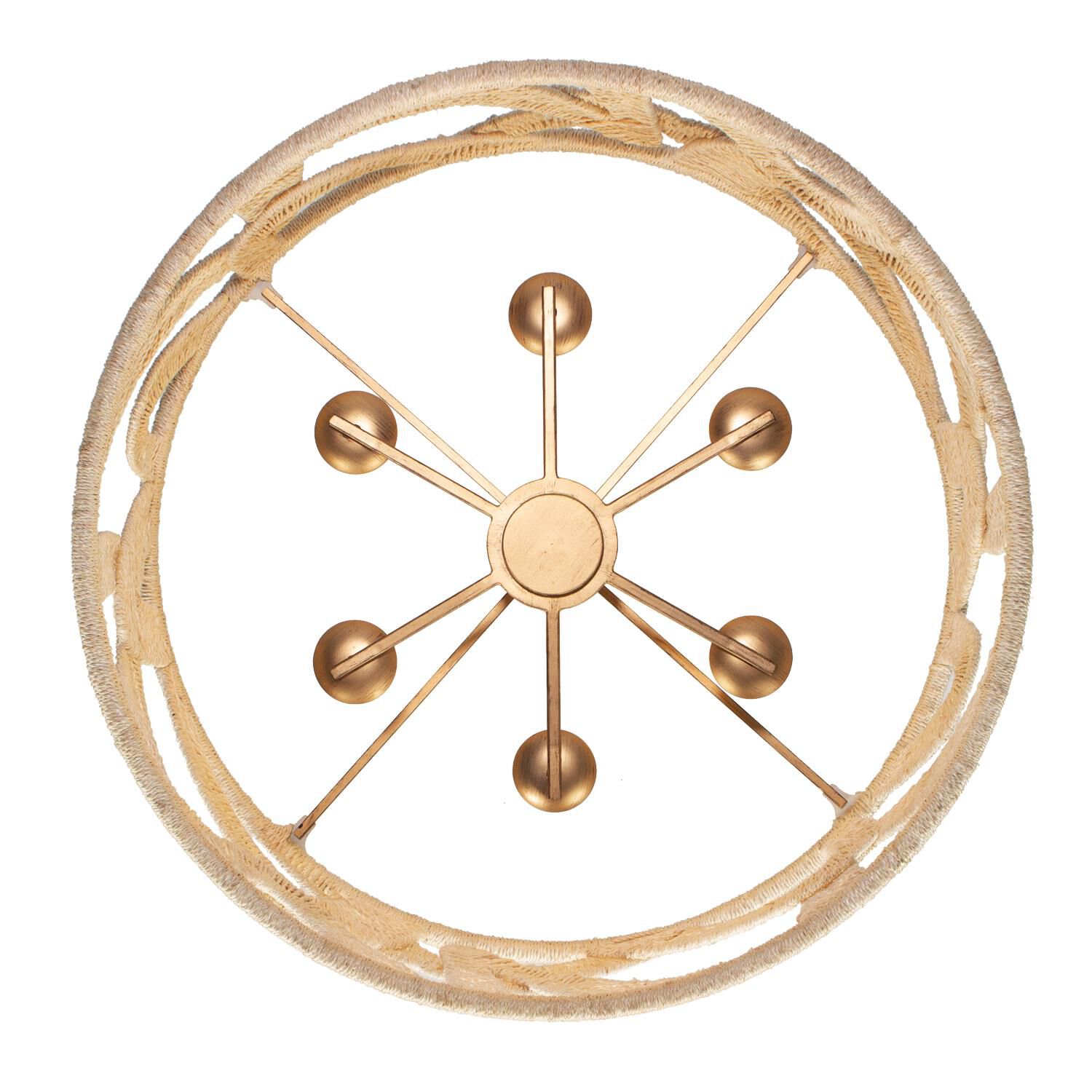 Shown in Modern Gold and White finish