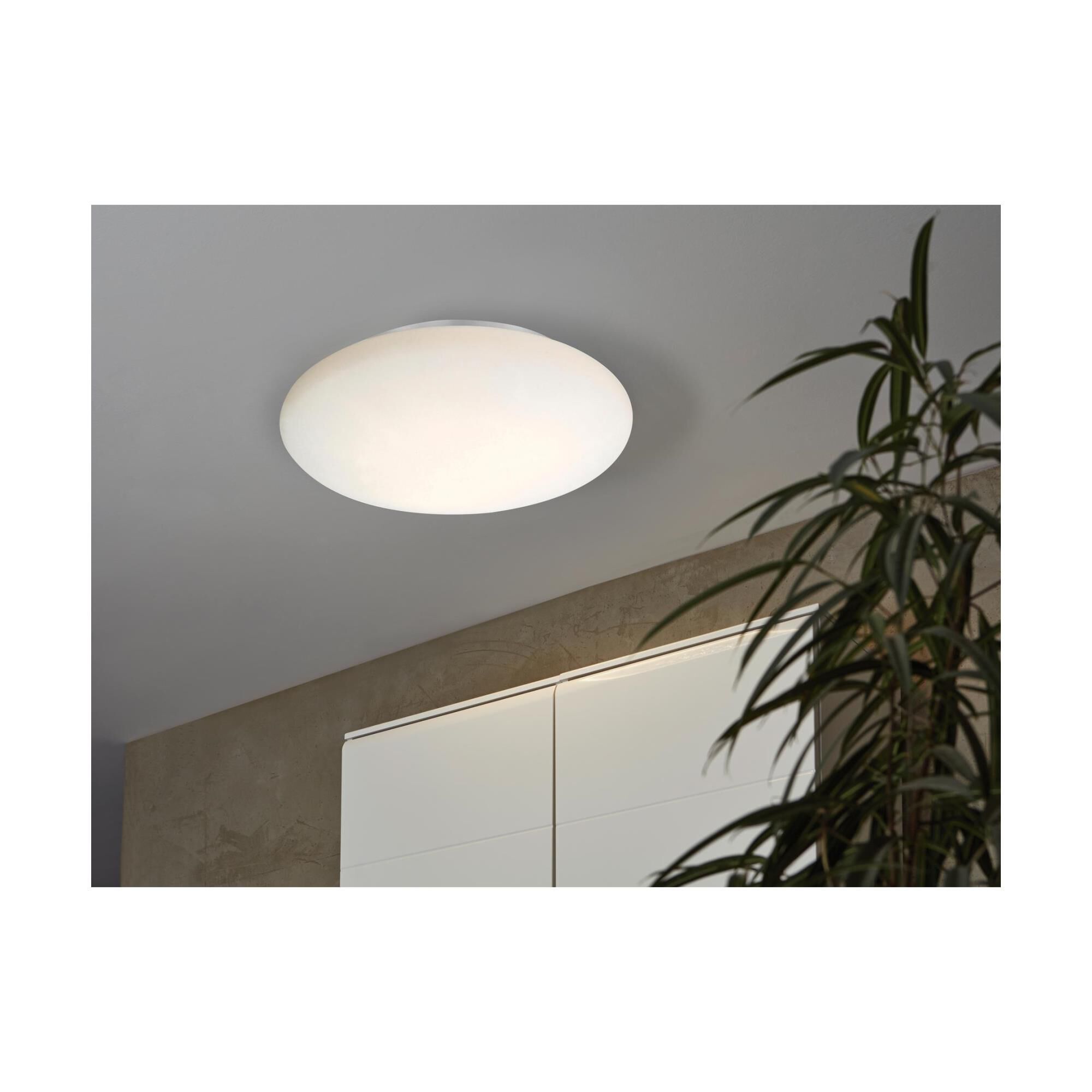 Eglo Ella 18 Inch 3 Light Flush Mount by Eglo Lighting