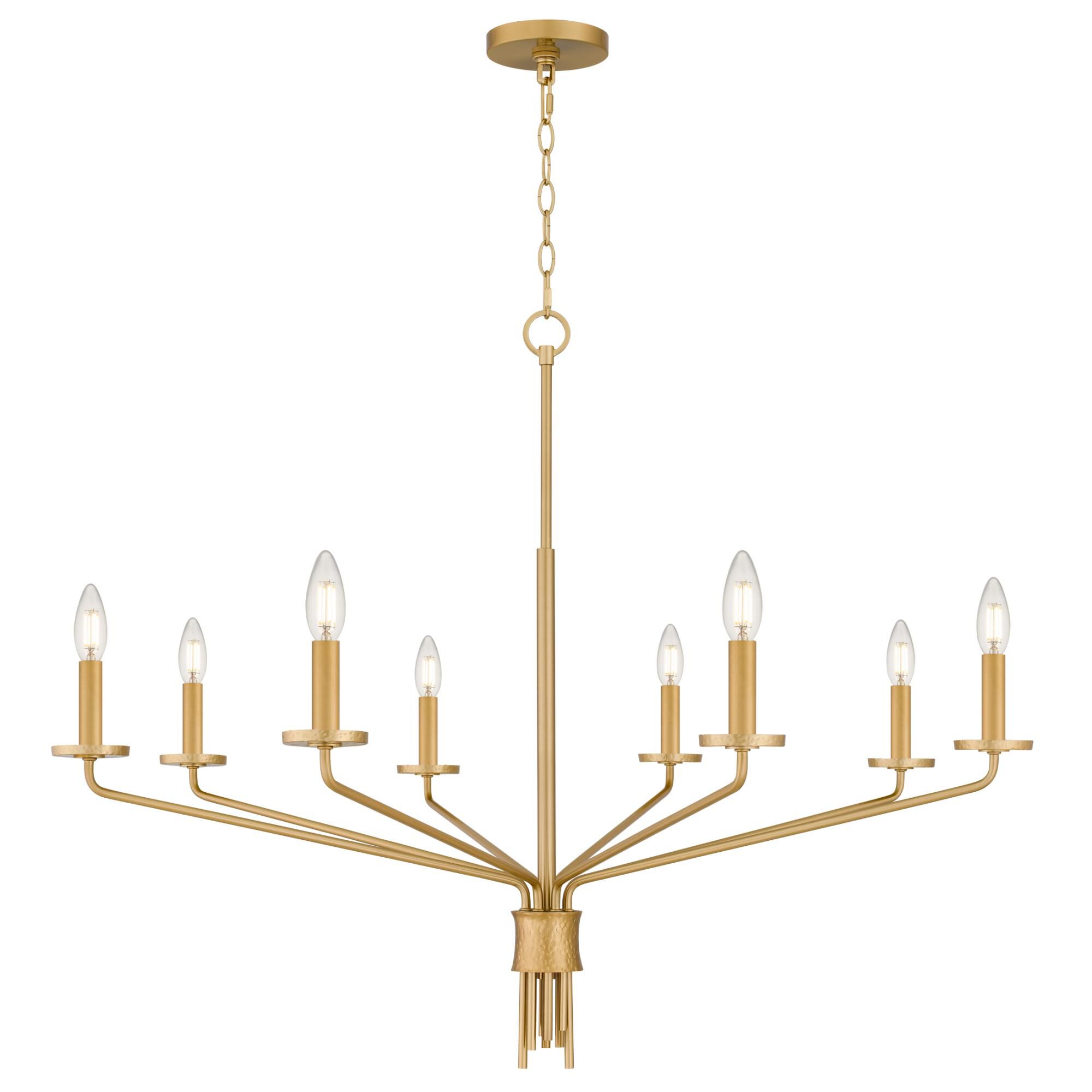 Shown in Brushed Gold finish