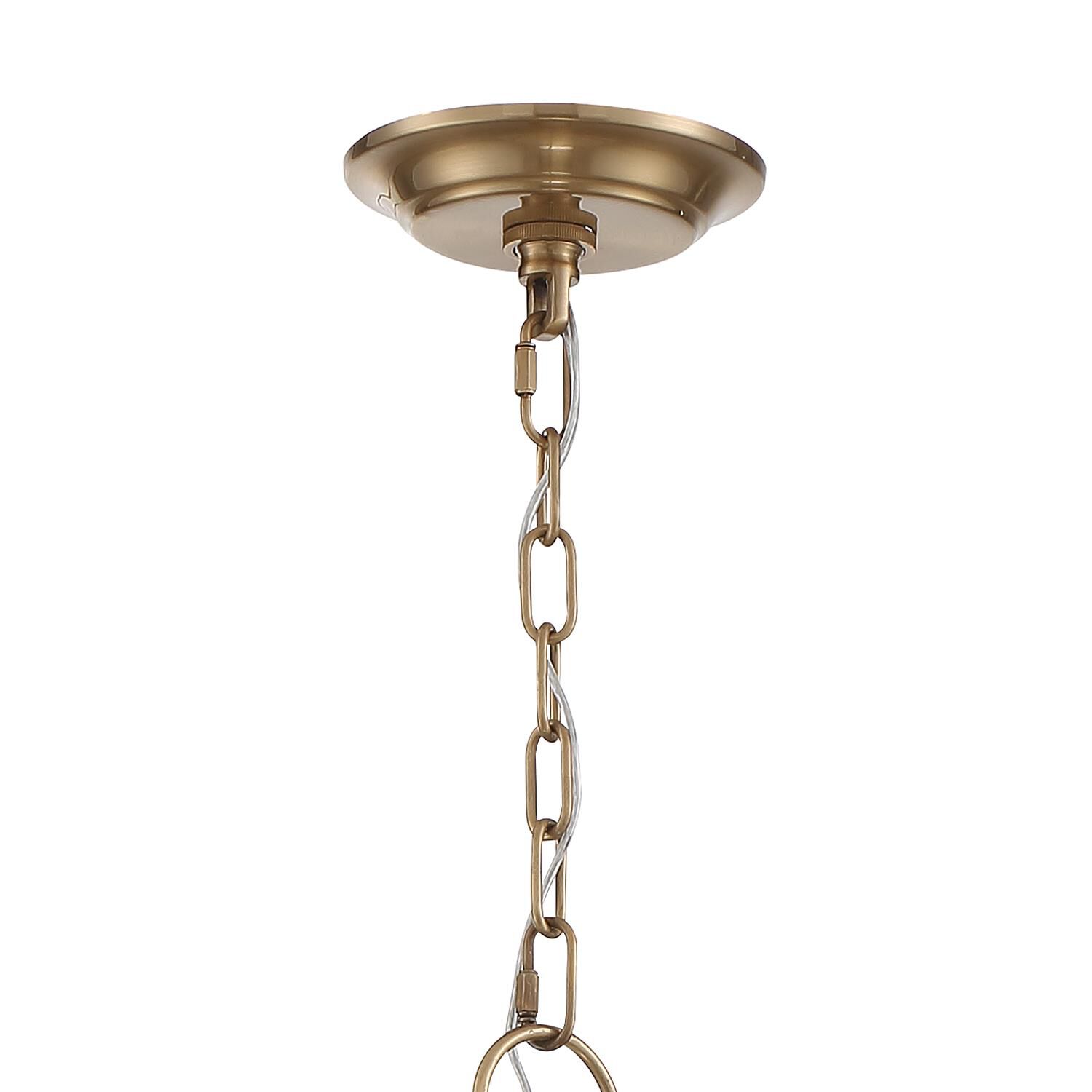Bailey 28 Inch 8 Light Chandelier by Crystorama