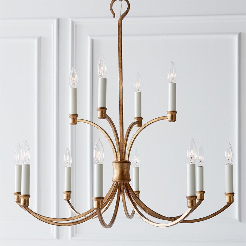 Chapman & Myers Westerly Medium Chandelier by Visual Comfort Studio