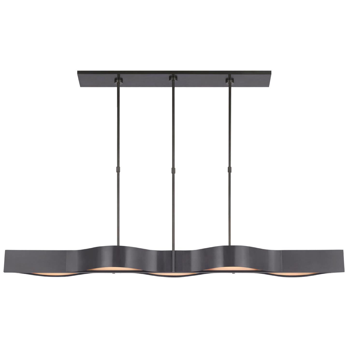 Kelly Wearstler Avant 60 Inch Linear Suspension Light by Visual Comfort Signature Collection