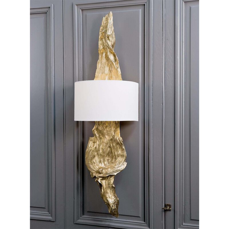 Driftwood Large 2 Light Wall Sconce by Regina Andrew