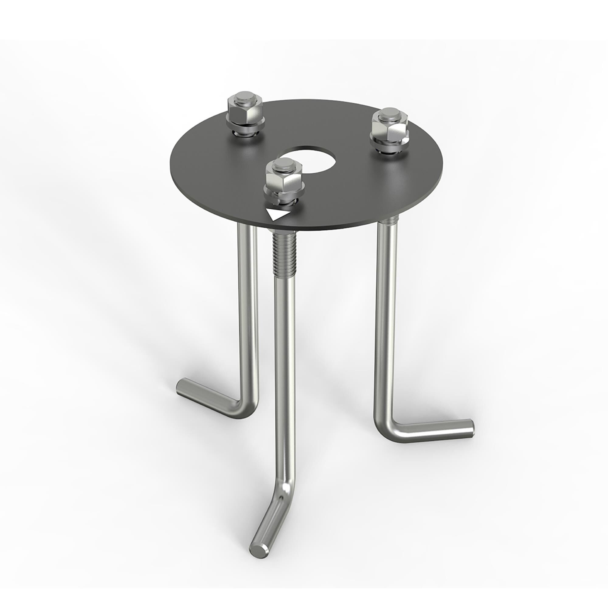 Scoop 6 Inch Concrete Pour Kits for Bollard by WAC Lighting