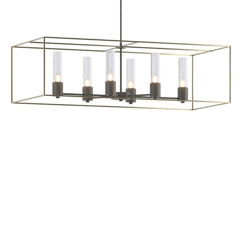 Portico Medium Linear Chandelier by Hubbardton Forge