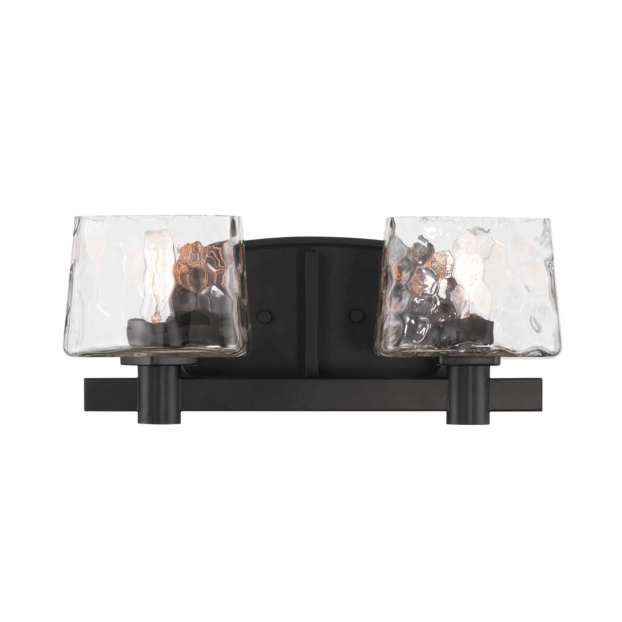 Shown in Coal finish and Clear glass