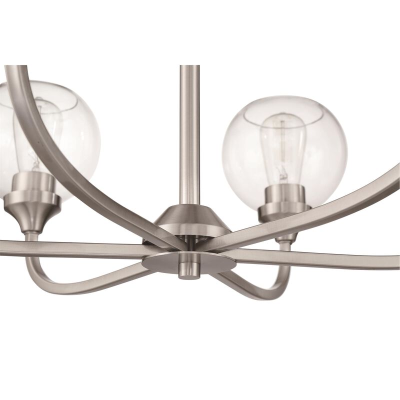Glenda 29 Inch 9 Light Chandelier by Craftmade