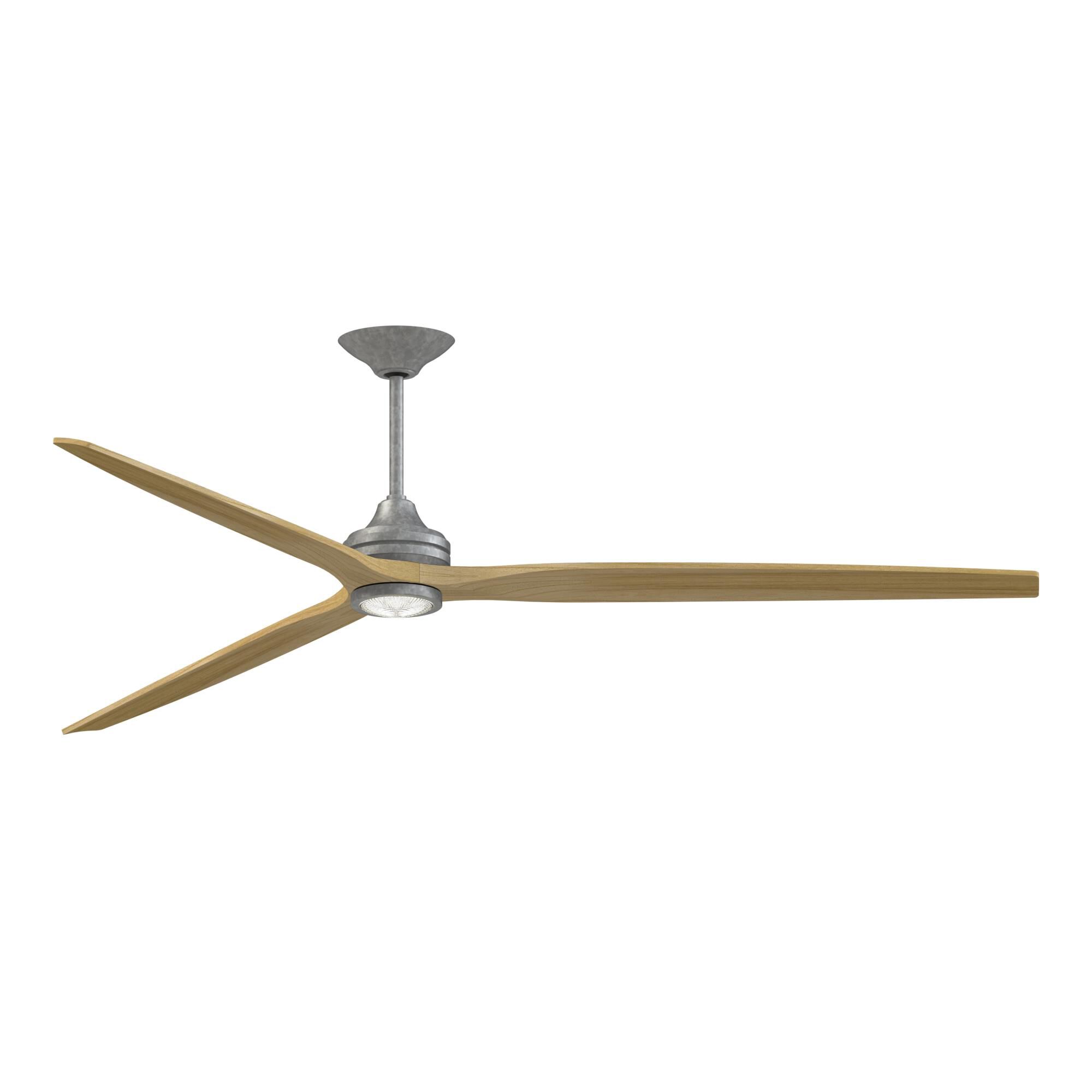 Spitfire 96 Inch Ceiling Fan with Light Kit by Fanimation