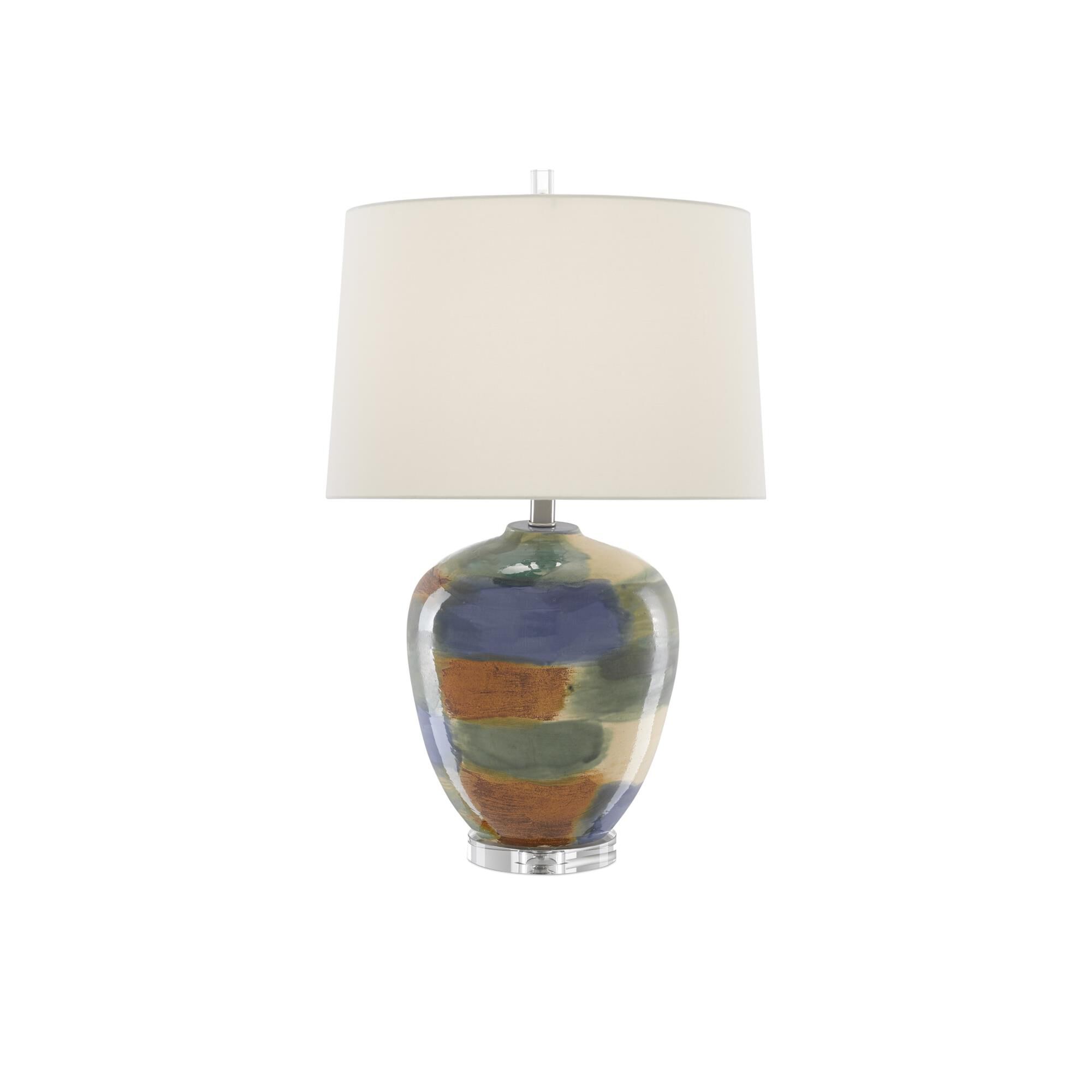 Rainbow Table Lamp by Currey and Company