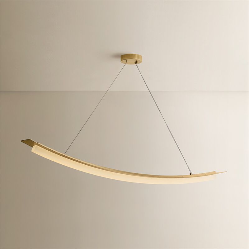 Kaguya 60 Inch Linear Chandelier by Sonneman