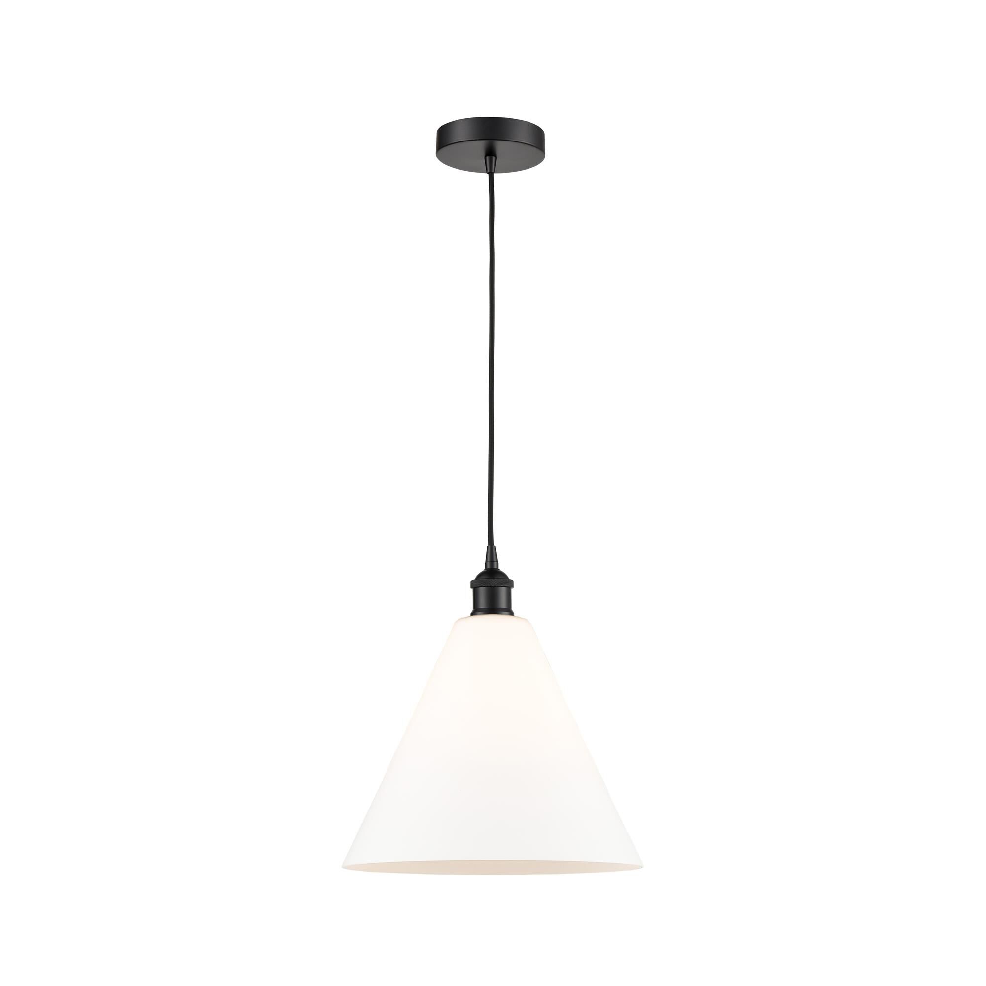 Shown in Matte Black finish and Matte White glass