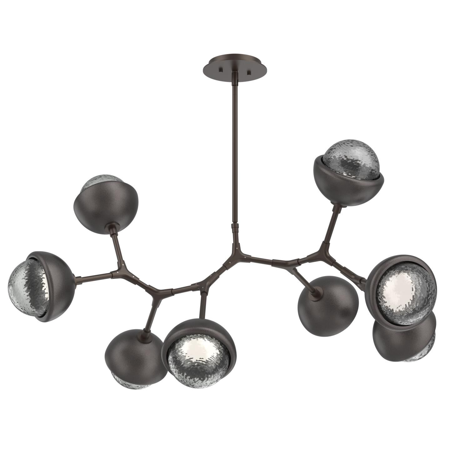 Shown in Flat Bronze finish and Smoke glass and Graphite accent