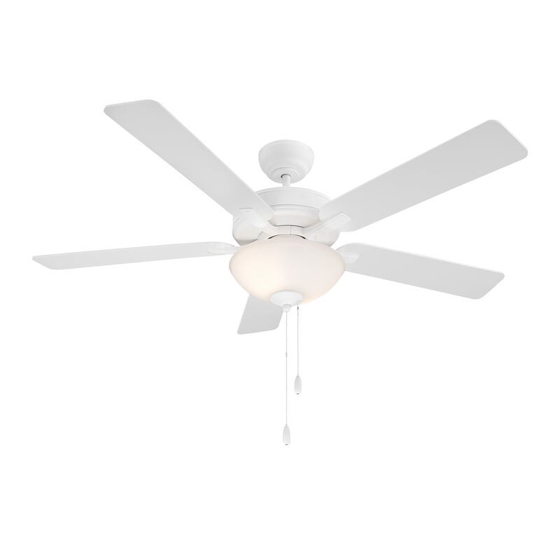 52 Inch Ceiling Fan with Light Kit by Meridian Lighting