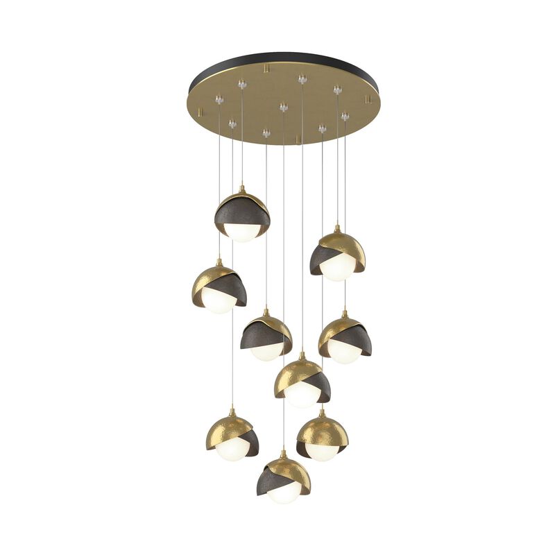 Brooklyn 20 Inch Multi Light Pendant by Hubbardton Forge